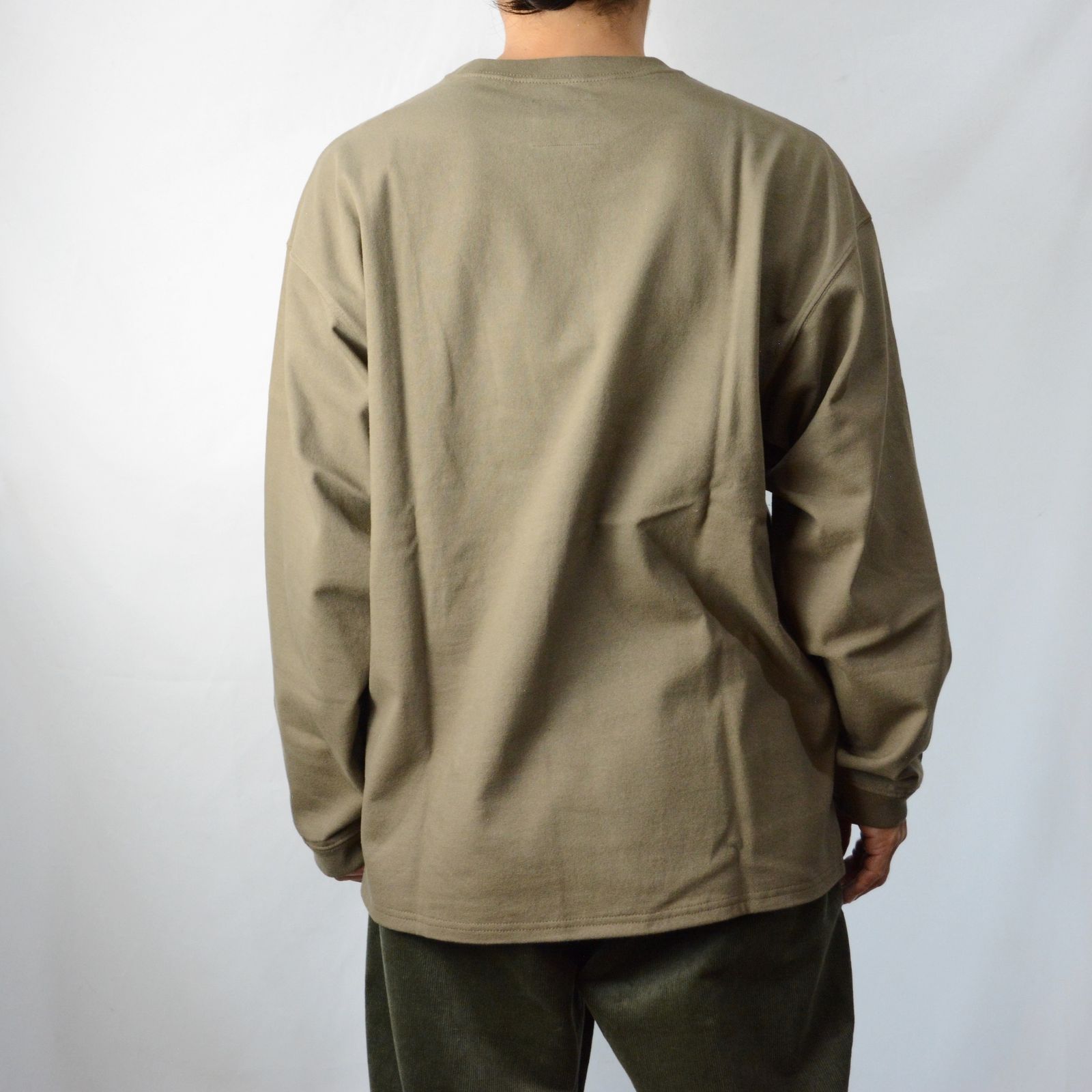 ロングスリーブ カットソー （KHAKI）