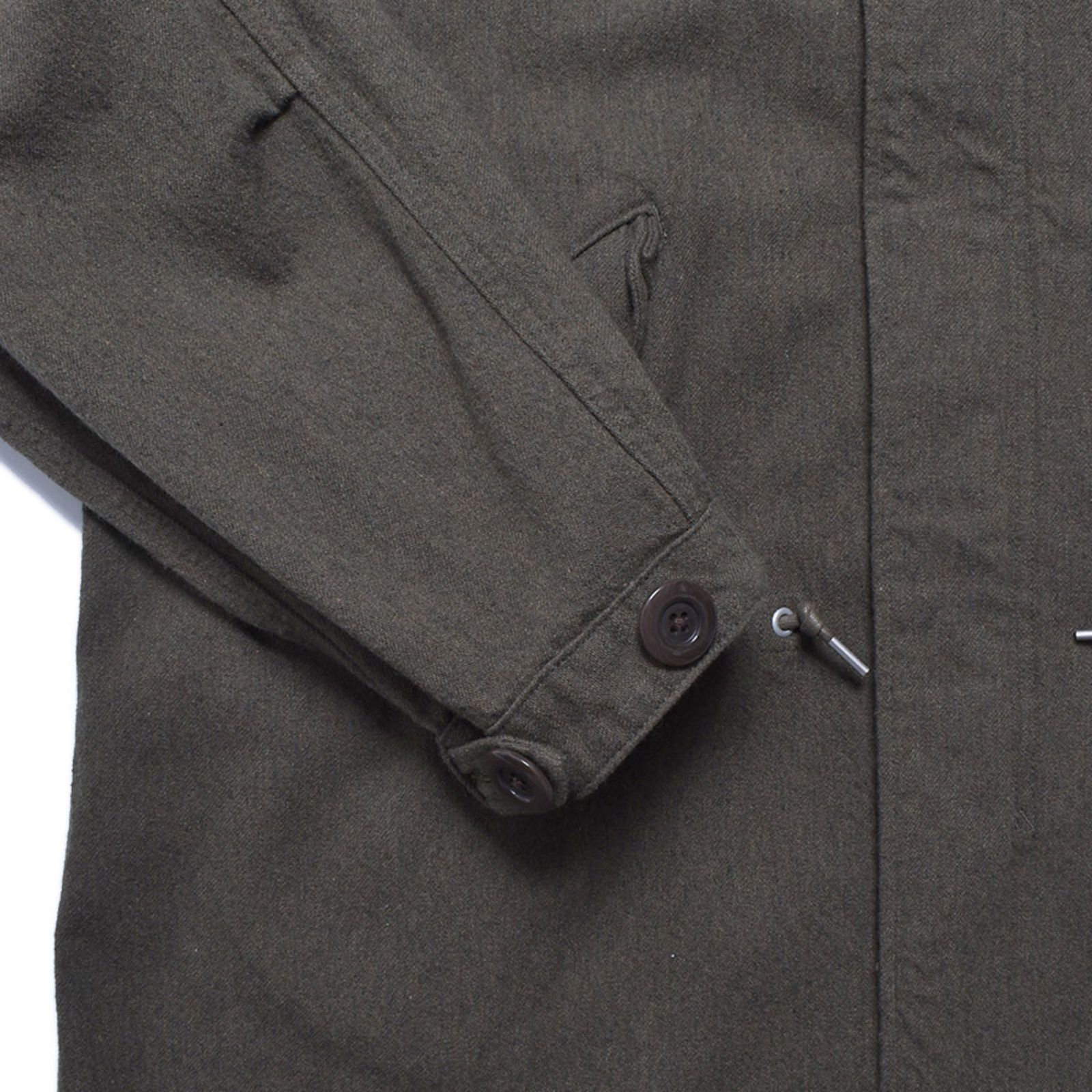 Shrunk Wool Balmacaan CT （KHA）｜モッズコート｜2510-9003