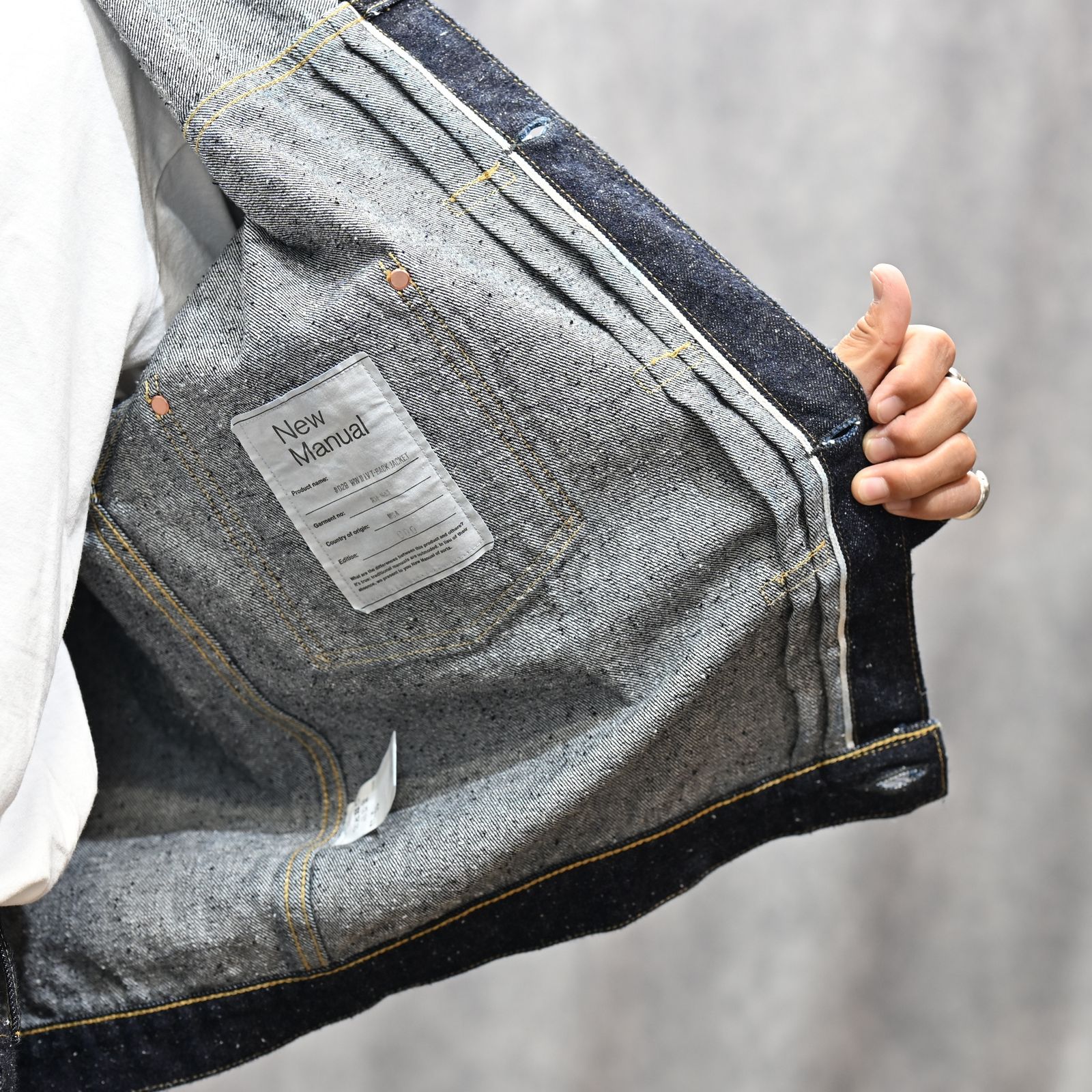 #029 WW II LV T-BACK DENIM JACKET ONE-WASHED （INDIGO） / デニムジャケット Gジャン ワンウォッシュ 大戦モデル （インディゴ）