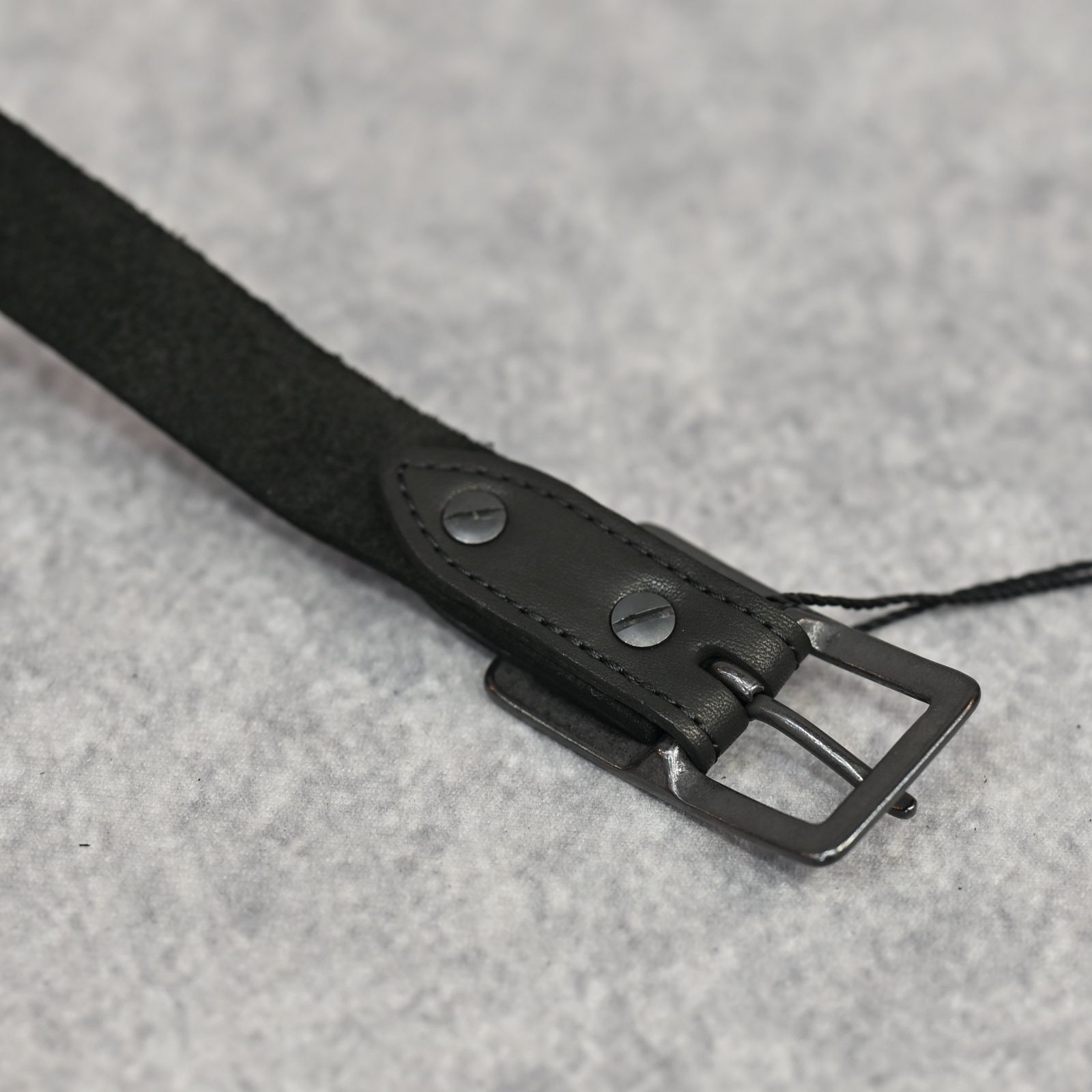 ダブルショルダー製品染め 25㎜ベルト （BLACK / ブラック） 318-36