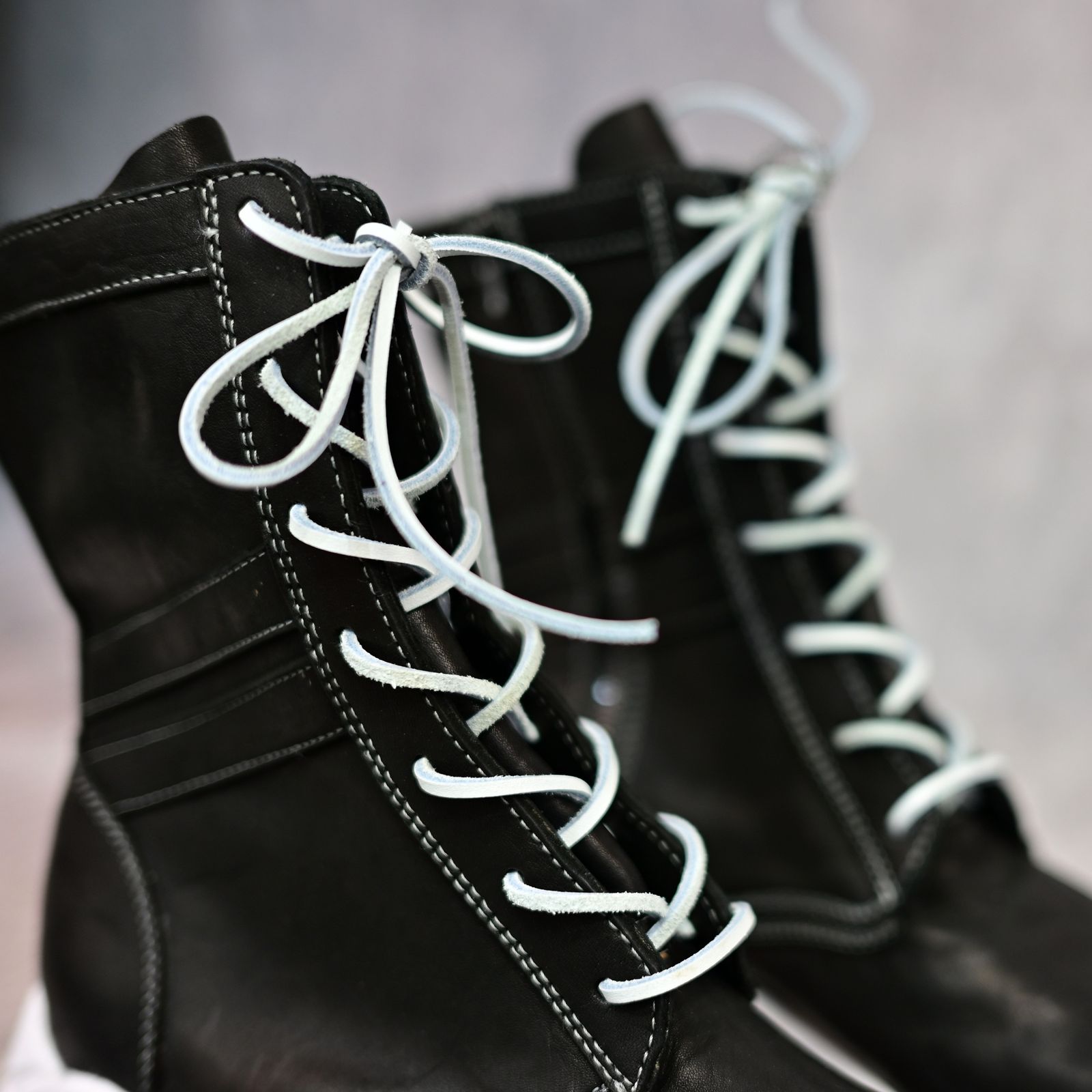 ジャパンショルダー製品染め コンバットスニーカー （BLACK）｜ブーツ スニーカー ｜ 657-02