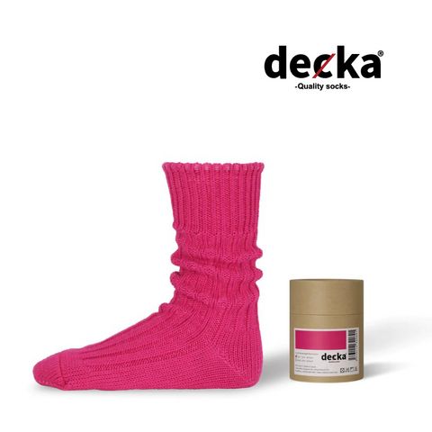 Cased Heavyweight Plain Socks -2nd Collection- (PINK) | 専用ケース付き 厚手 靴下・ソックス