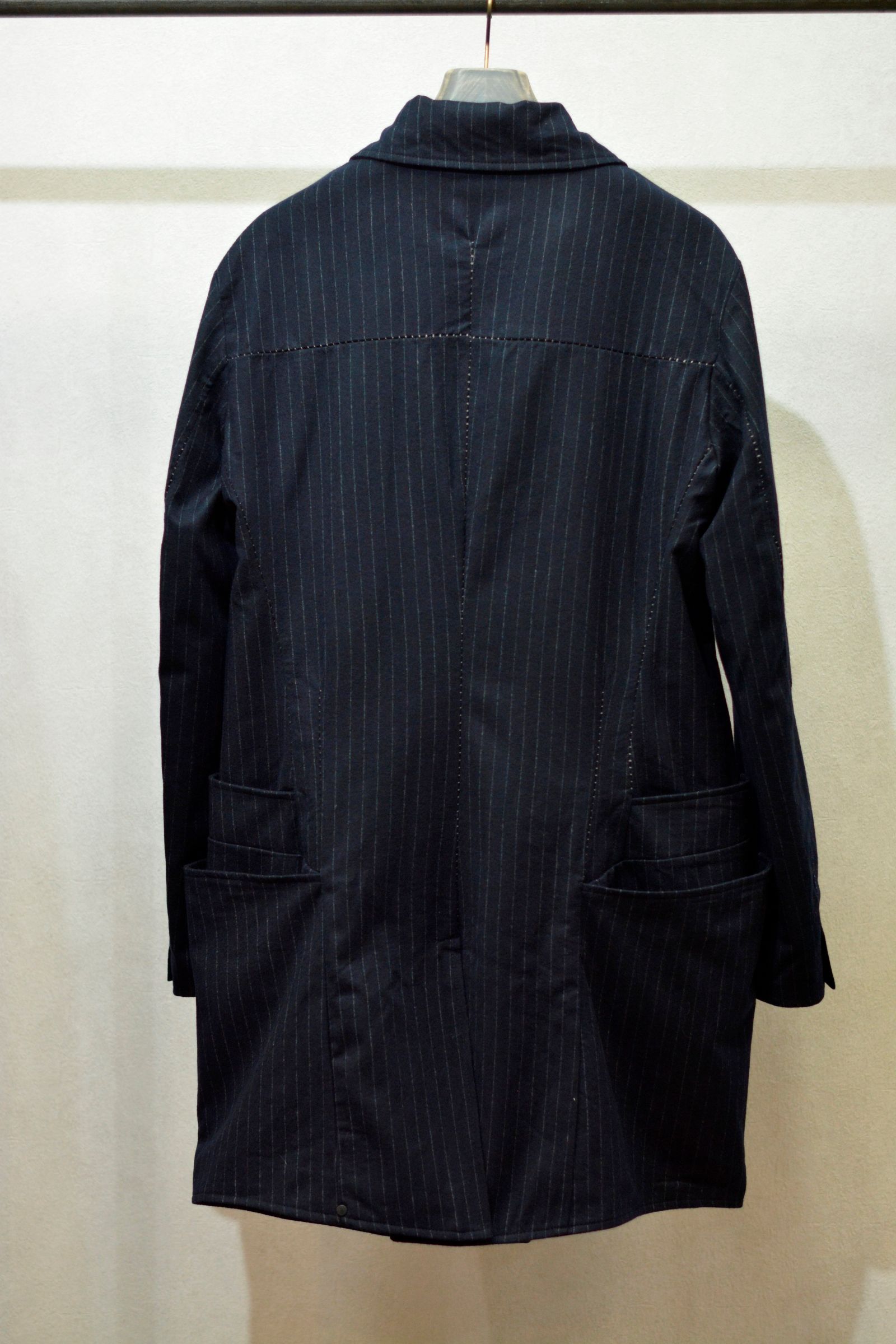 BALMACAAN COAT W/OVER PKT LINED"