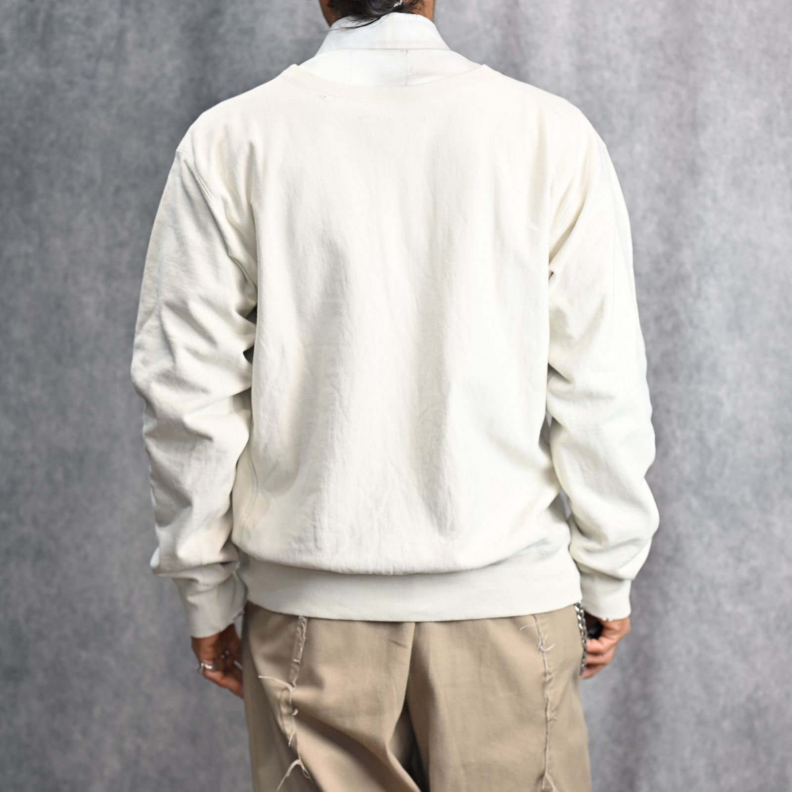 C LOGO FD RW  (OFF WHITE / オフホワイト) スウェット トレーナー 2401006M