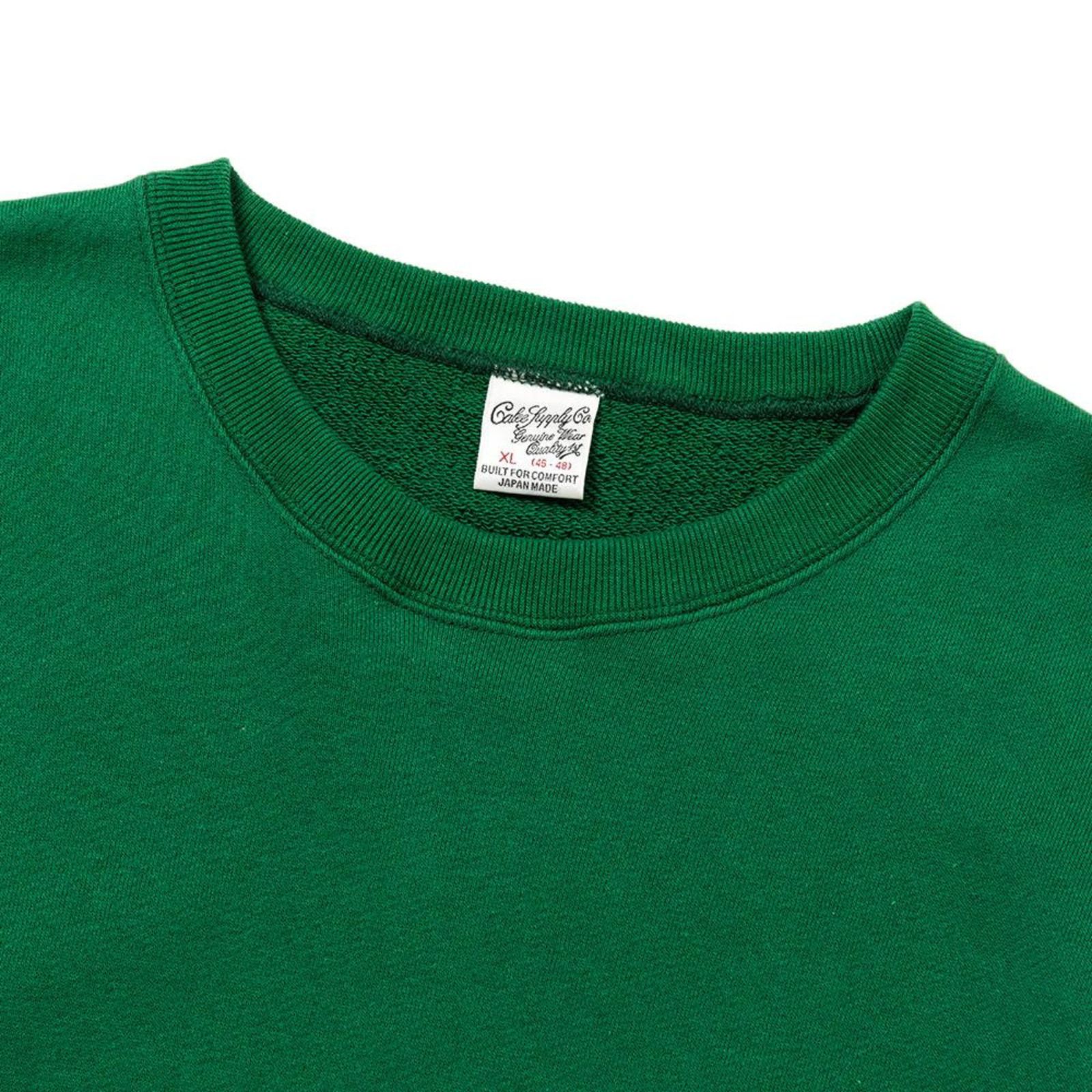 "REBELS RULE" CREW NECK SW (GREEN) / クルーネック スウェット トレーナー