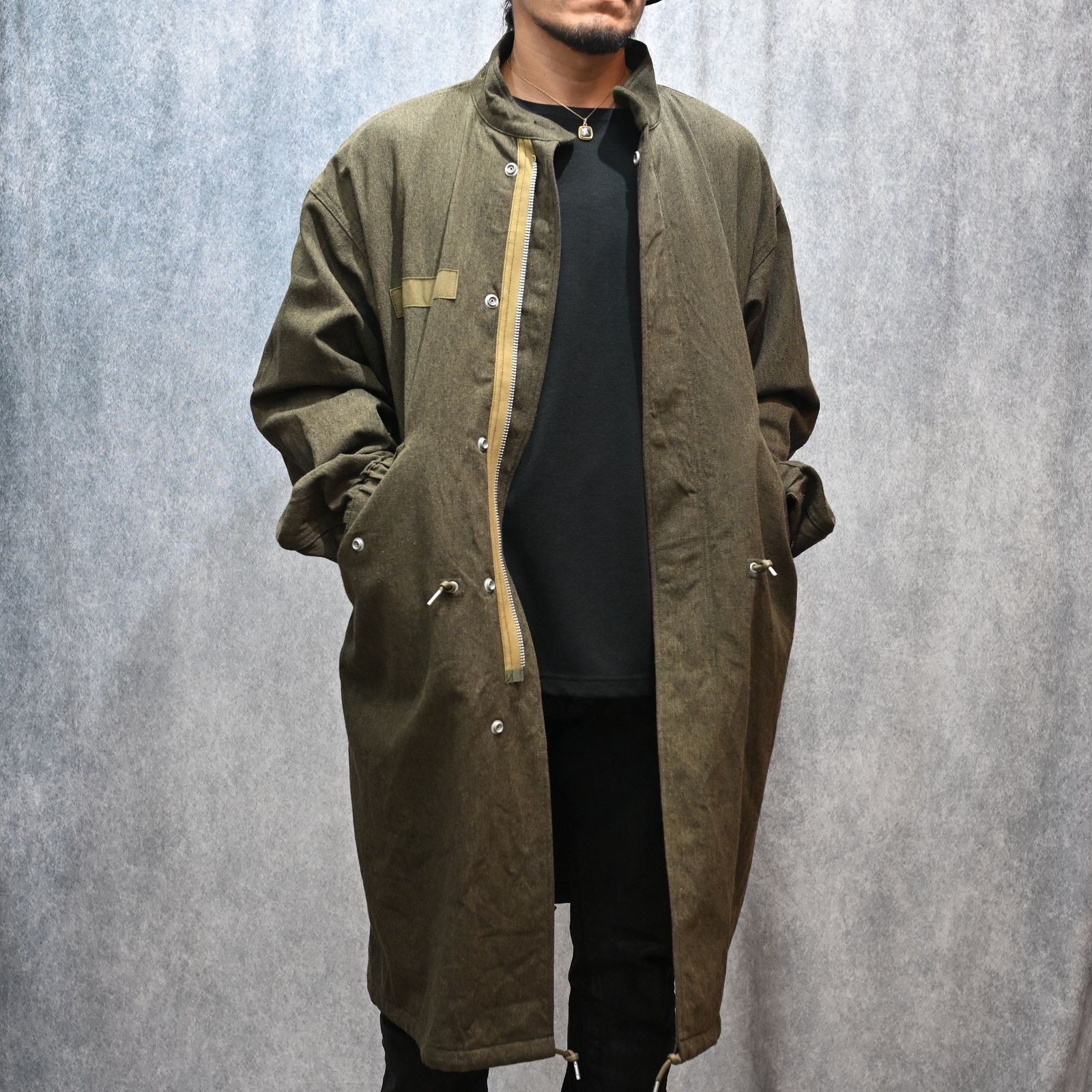 Shrunk Wool Balmacaan CT （KHA）｜モッズコート｜2510-9003