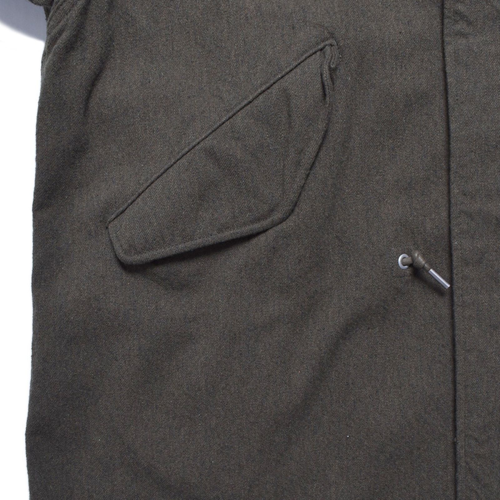 Shrunk Wool Balmacaan CT （KHA）｜モッズコート｜2510-9003