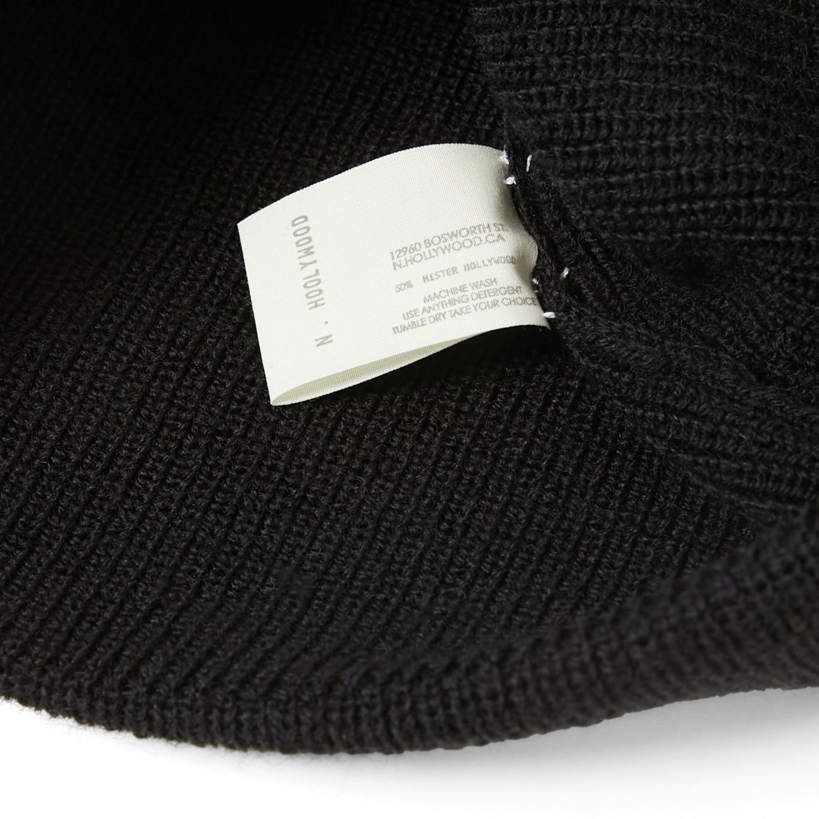 WATCH CAP （BLACK / ブラック） ワッチキャップ｜9262-AC05