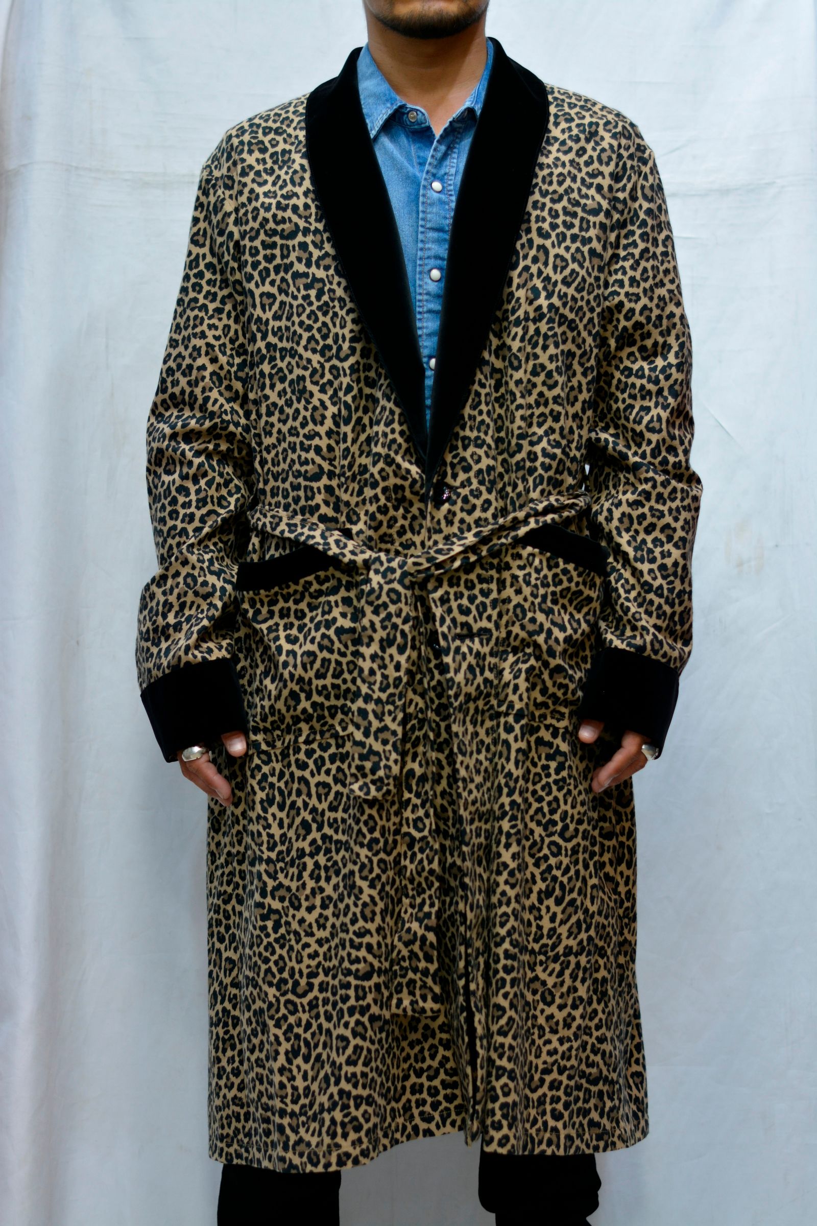 MINEDENIM - Flannel Leopard Gawn | chord online store