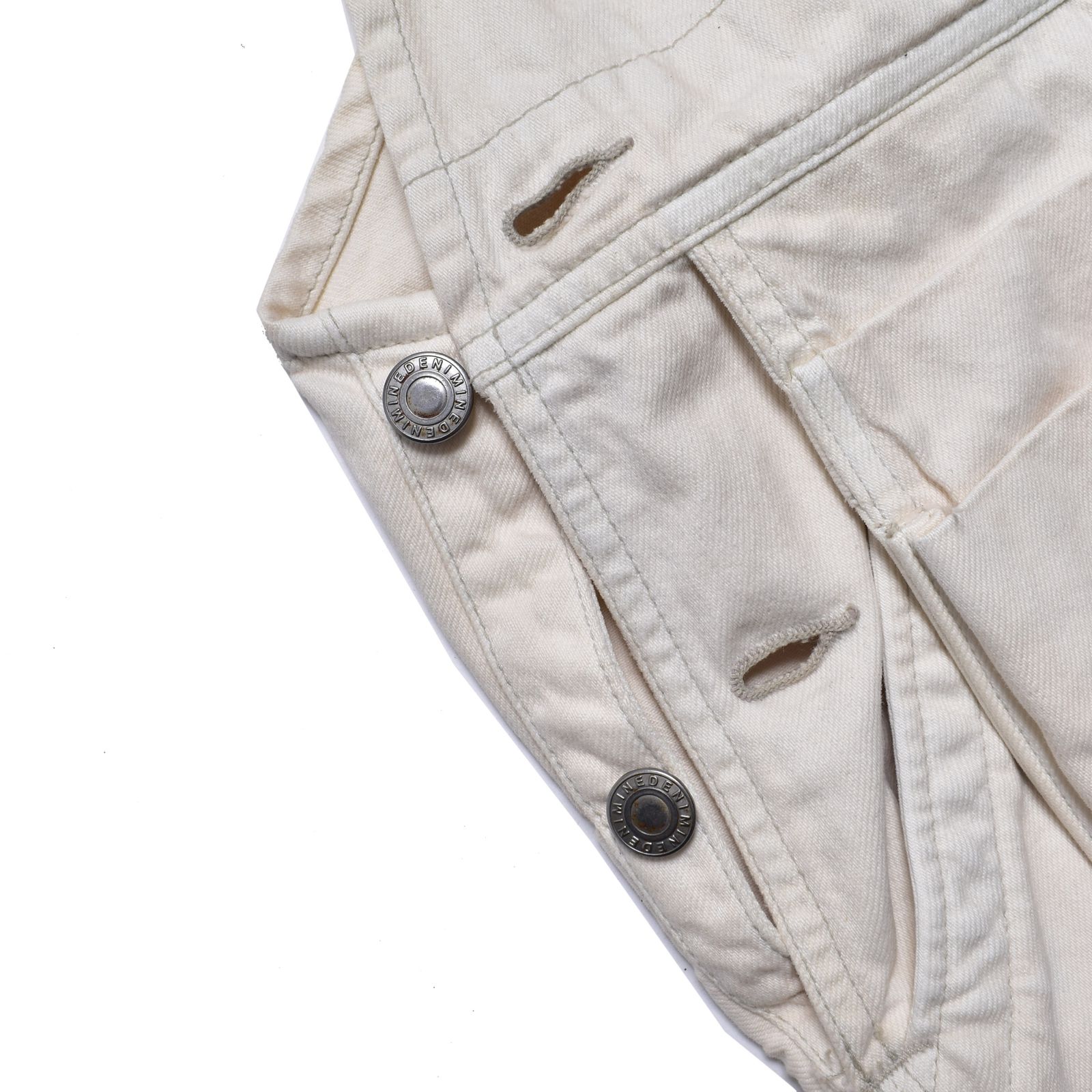 Denim Overall （WHS）｜デニム オーバーオール （オフホワイト）｜2603-7001