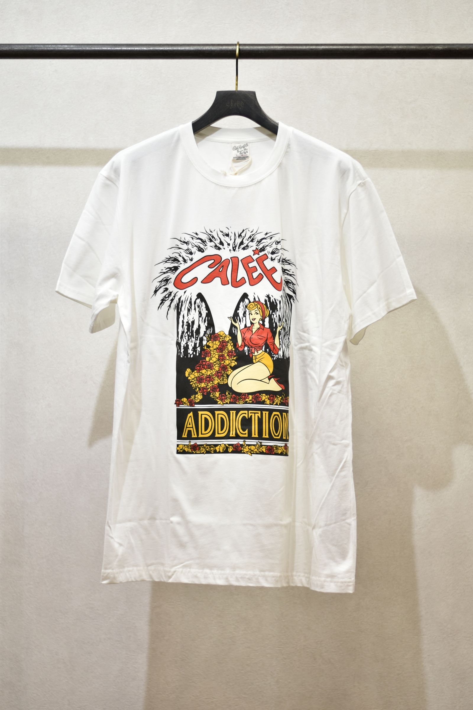 STRETCH ADDICTION T-SHIRT (WHITE)