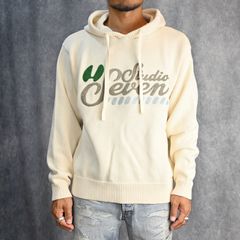 Logo Knit Hoodie （WHITE） / ロゴニット フーディー （ホワイト）