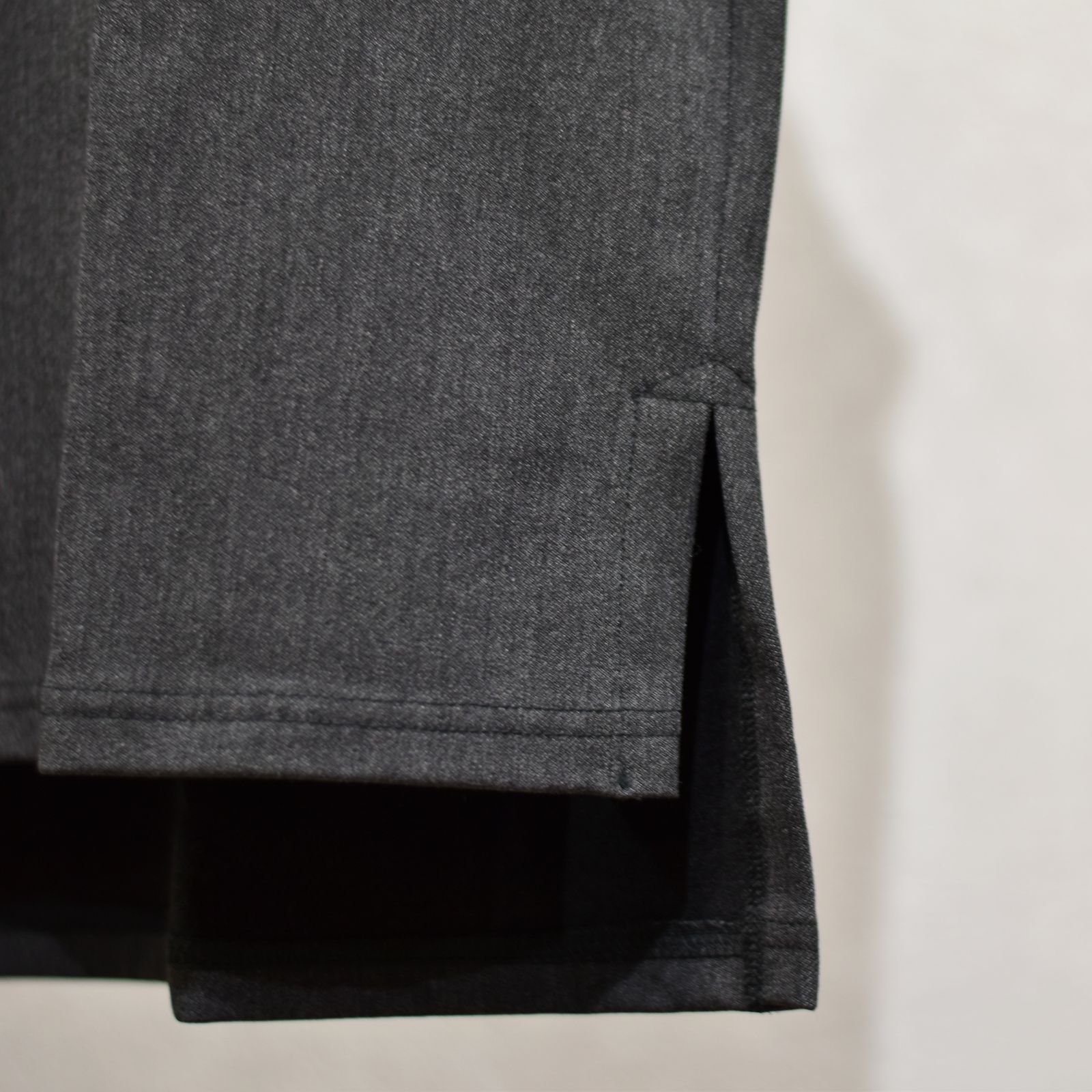 ポリエステルレーヨンアクリル ストレッチ ポケットカットソー （GRAY）
