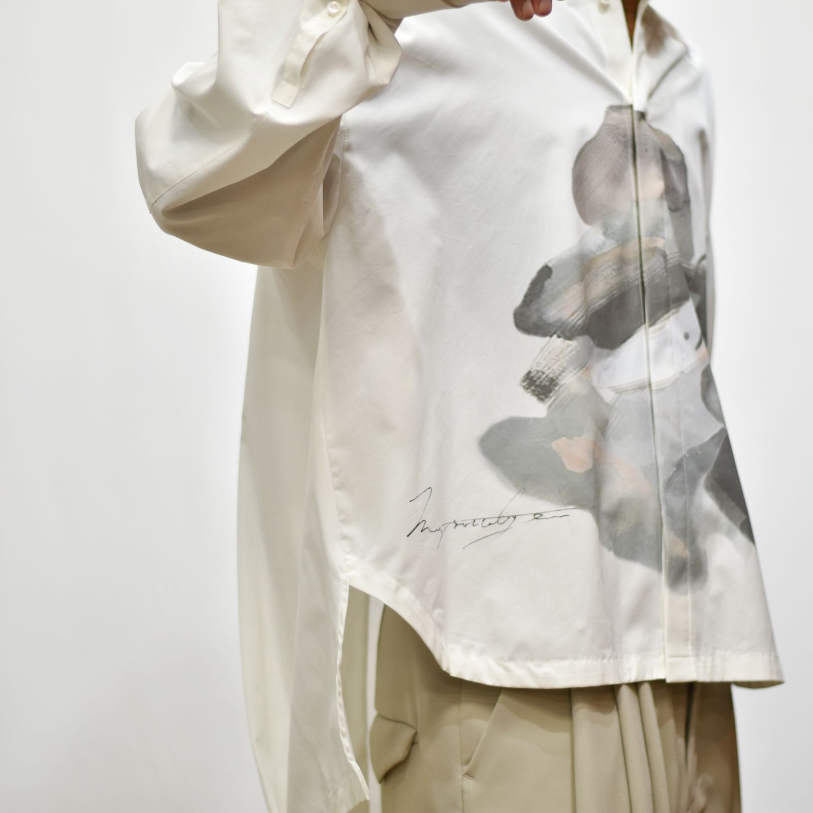 ルーズシャツ / LB22SS-SH02-PR (WHITE)