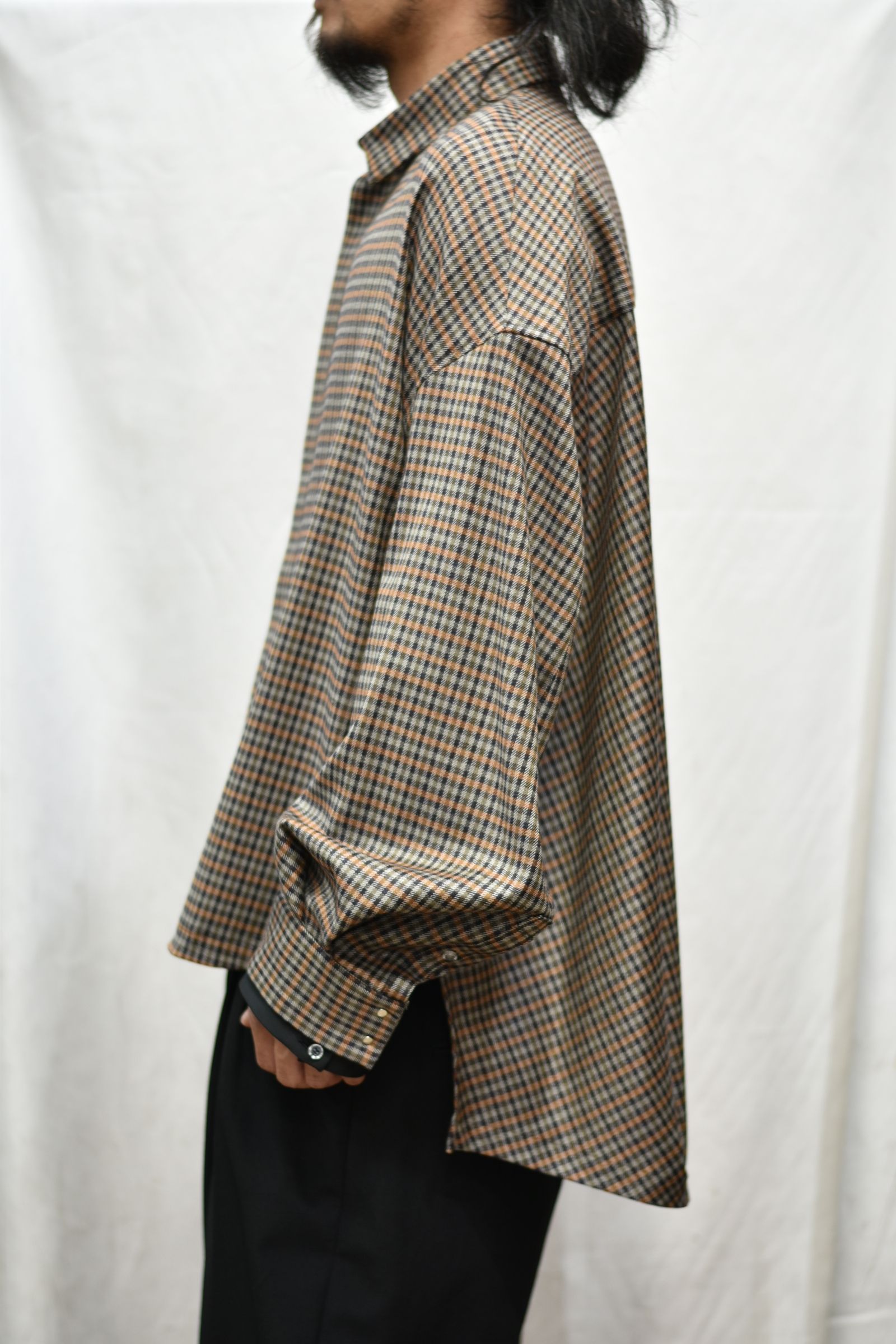 カフスレイヤーシャツ / LB21FW-SH02-CK (CHECK)