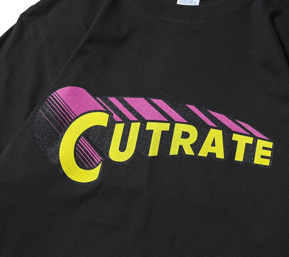 THE CUTRATE MAN S/S T-SHIRT (BLACK)