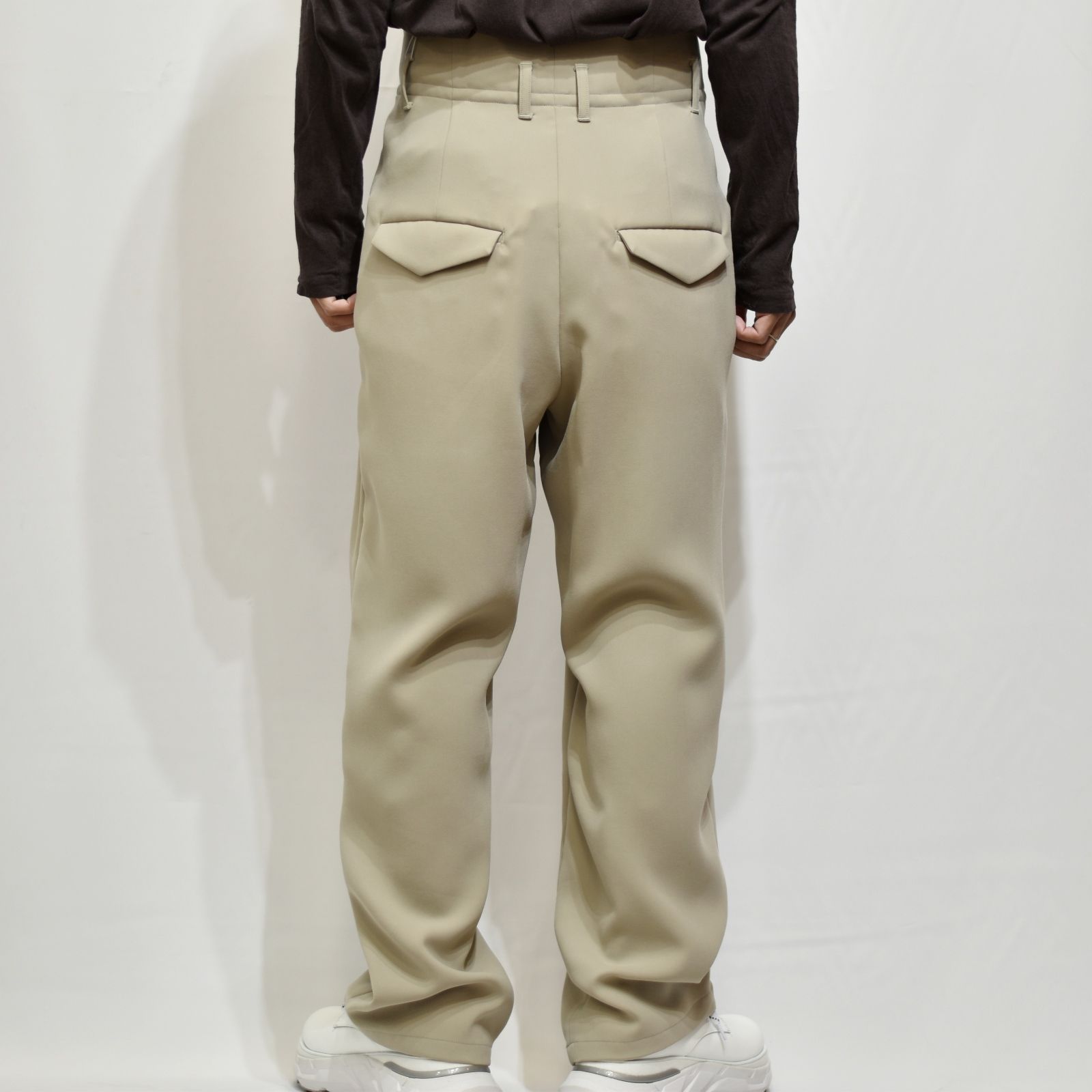 ハイウエストワイドパンツ / LB22SS-PT03-DT (BISCUIT)