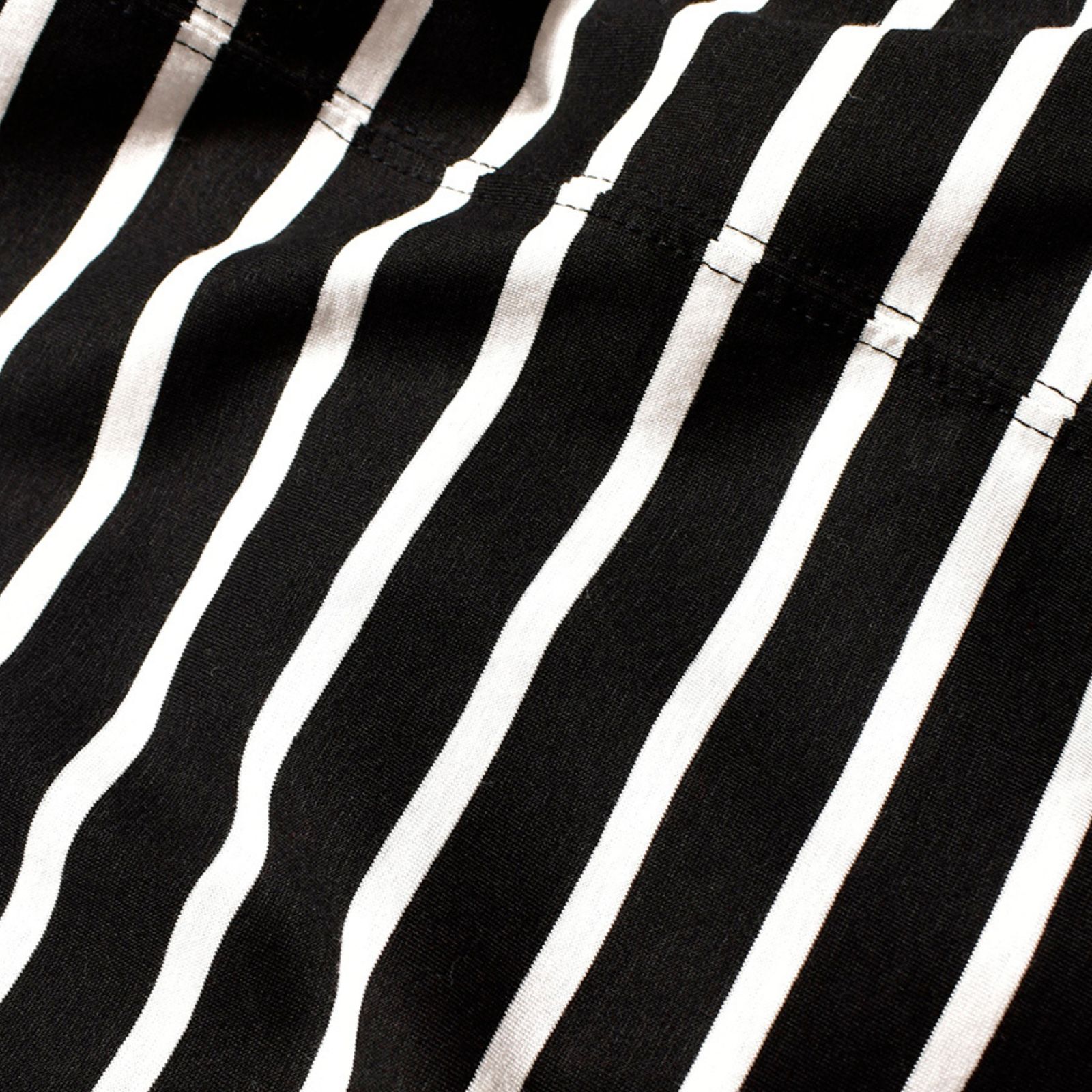 Square Big Border T-SH （BLK） ビッグボーダーTシャツ （ブラック）