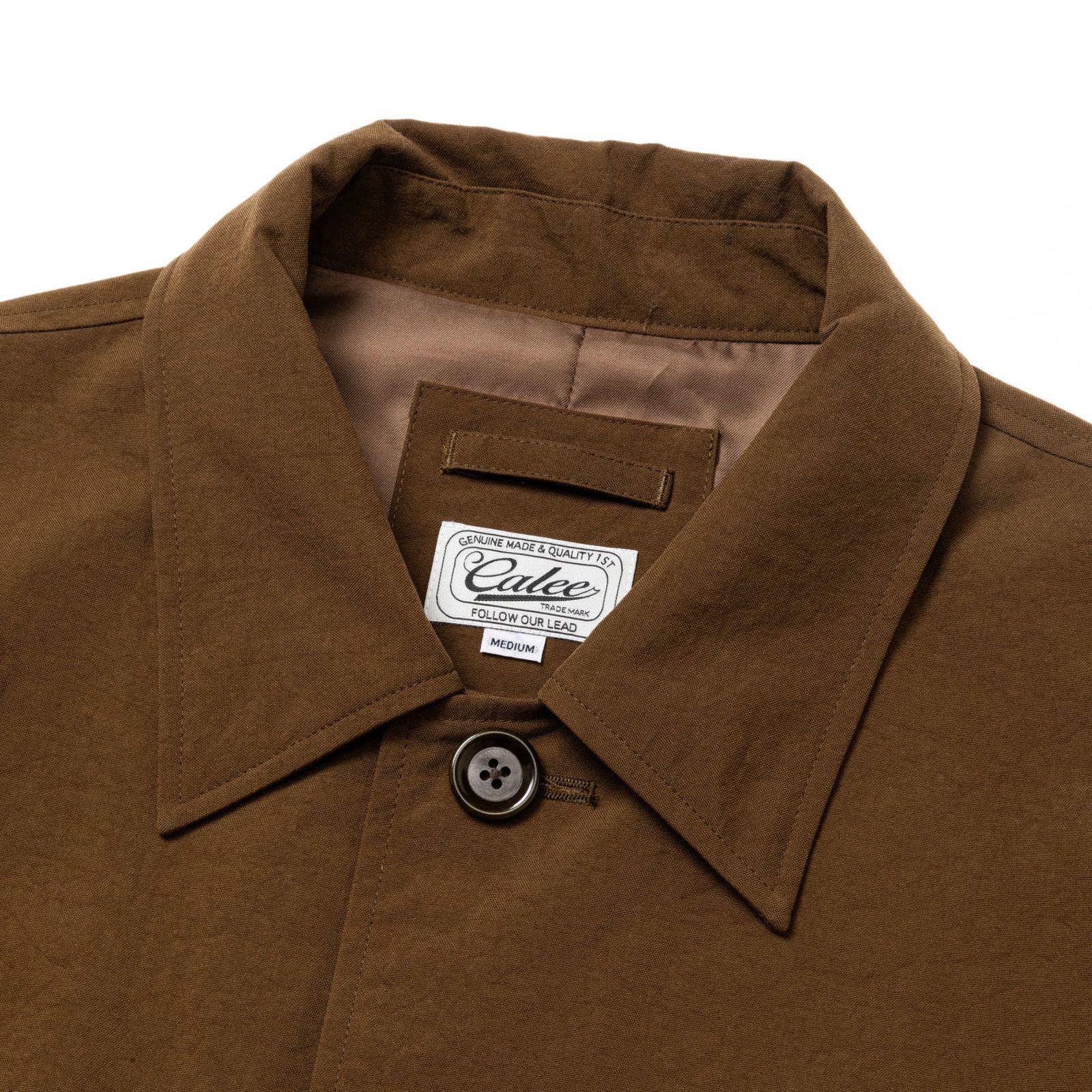 VINTAGE NYLON OXFORD HALF COAT (BROWN) / ヴィンテージ ナイロン オックスフォード ハーフコート