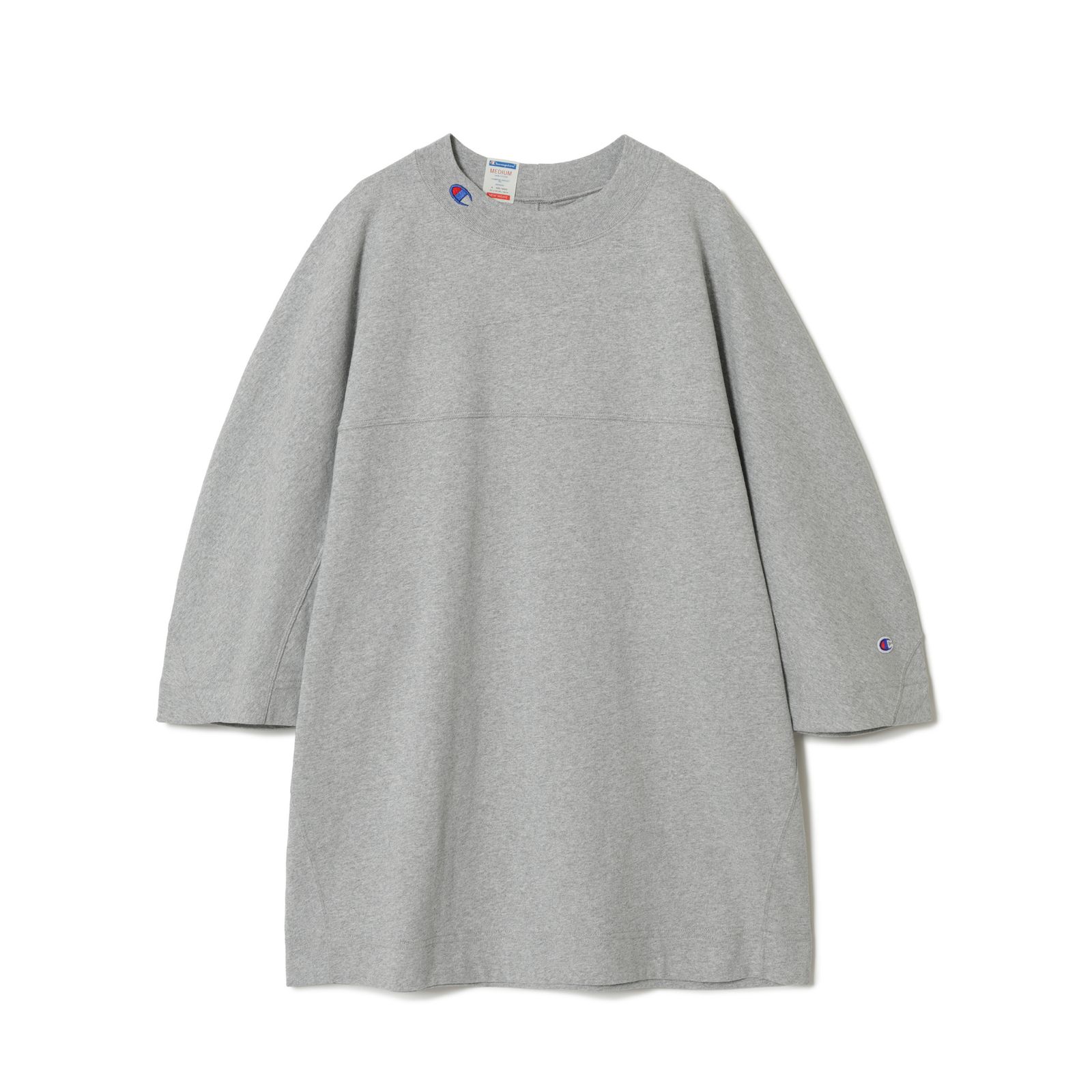 × champion football T-SH （T.GY） /  フットボールTシャツ （グレー）