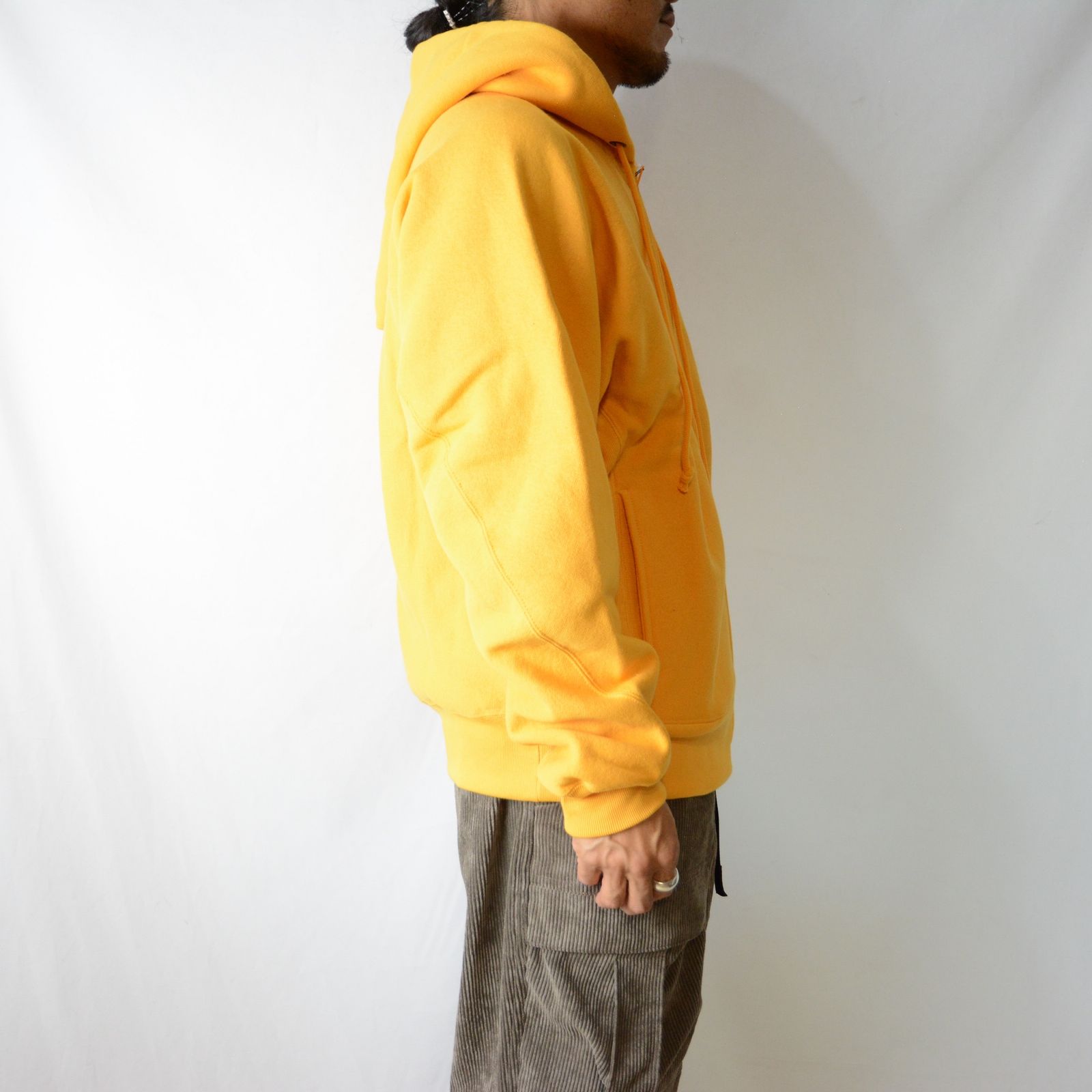 N.HOOLYWOOD - Champion ZIP UP HOODIE （MUSTARD 