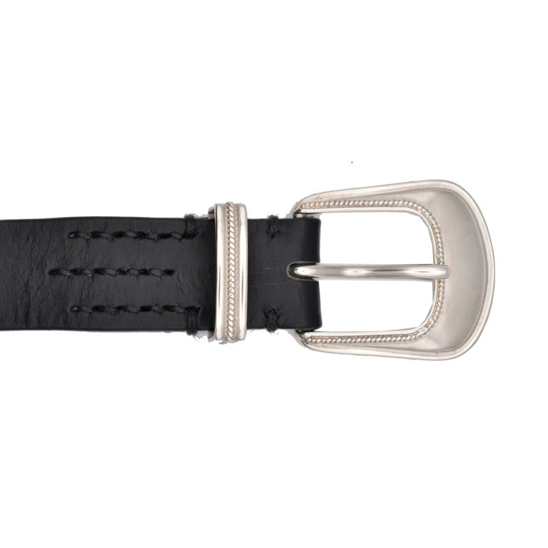 MINEDENIM - Western Leather Belt (BLK) / ウエスタン レザー MINEDENIM - Western Leather Belt (BLK) / ウエスタン レザー