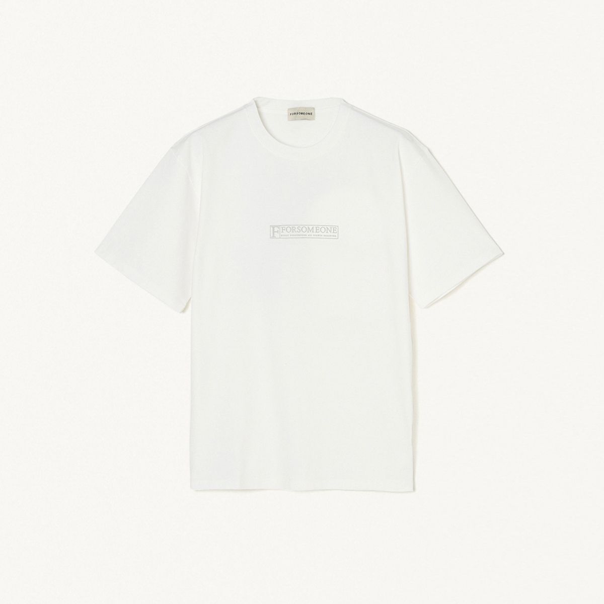 FORSOMEONE - COMPANY TEE (O.WHITE) / Tシャツ オフホワイト | chord