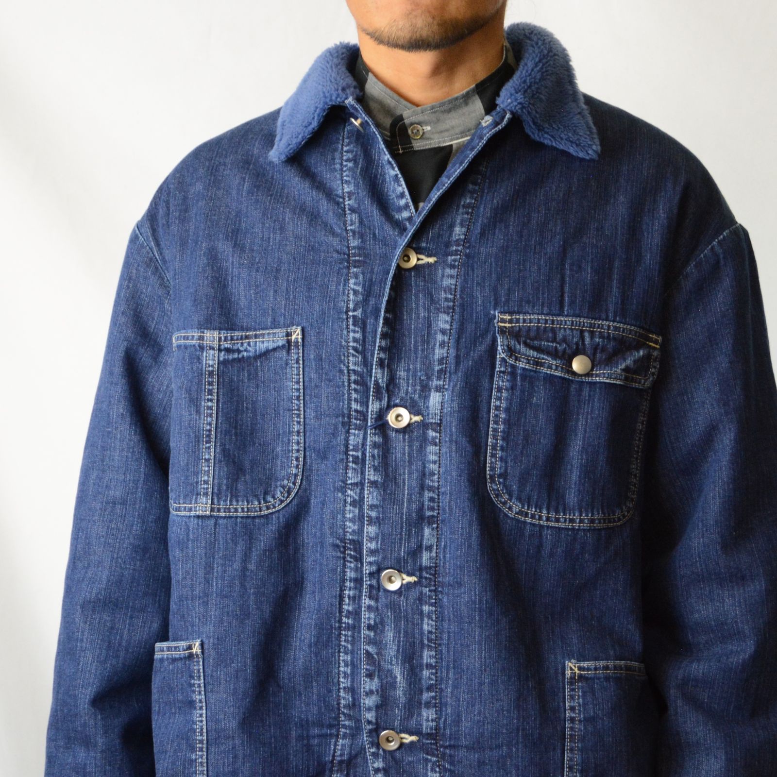 Porter Classic - STEINBECK DENIM BOA COVERALLS (INDIGO