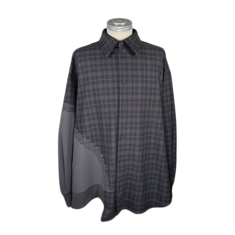 Licht Bestreben - ニードルパンチシャツ / LB23AW-SH01-NDP-CK Licht Bestreben - ニードルパンチシャツ / LB23AW-SH01-NDP-CK
