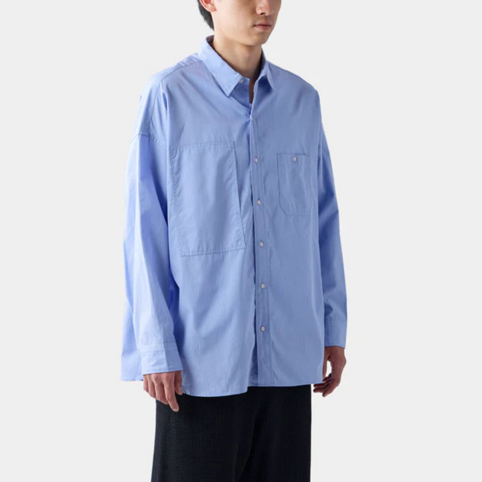 HF work shirt （BLUE）｜ワークシャツ （ブルー）｜HF-08