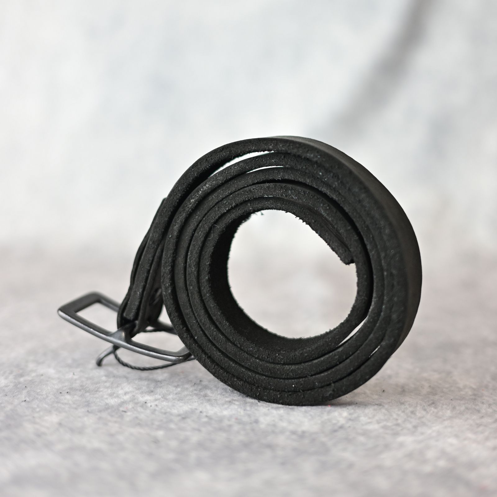ダブルショルダー製品染め 25㎜ベルト （BLACK / ブラック） 318-36