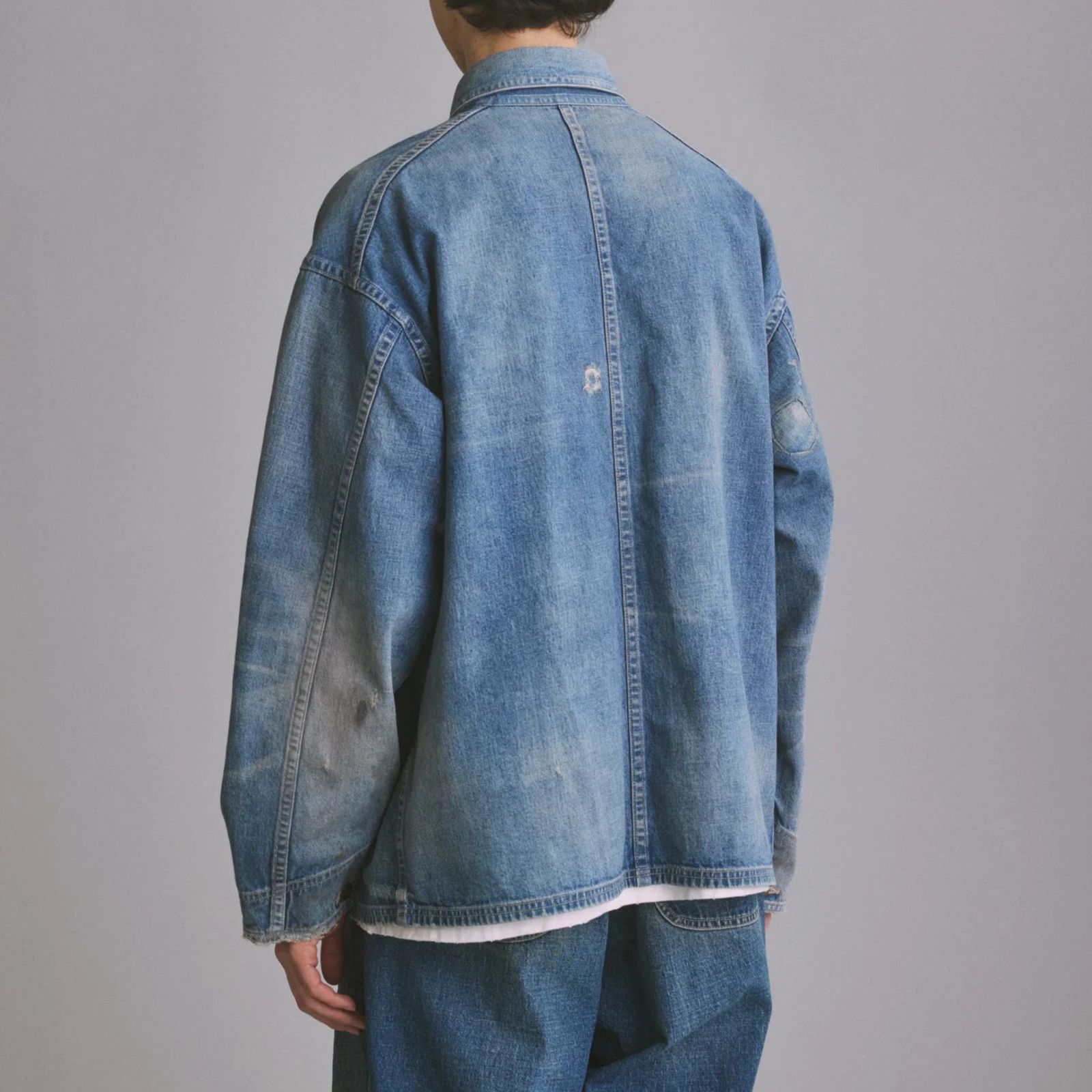 #024 LE CHORE JACKET （L.INDIGO） / カバーオール （ライトインディゴ） 2026SSJK-YY-0012