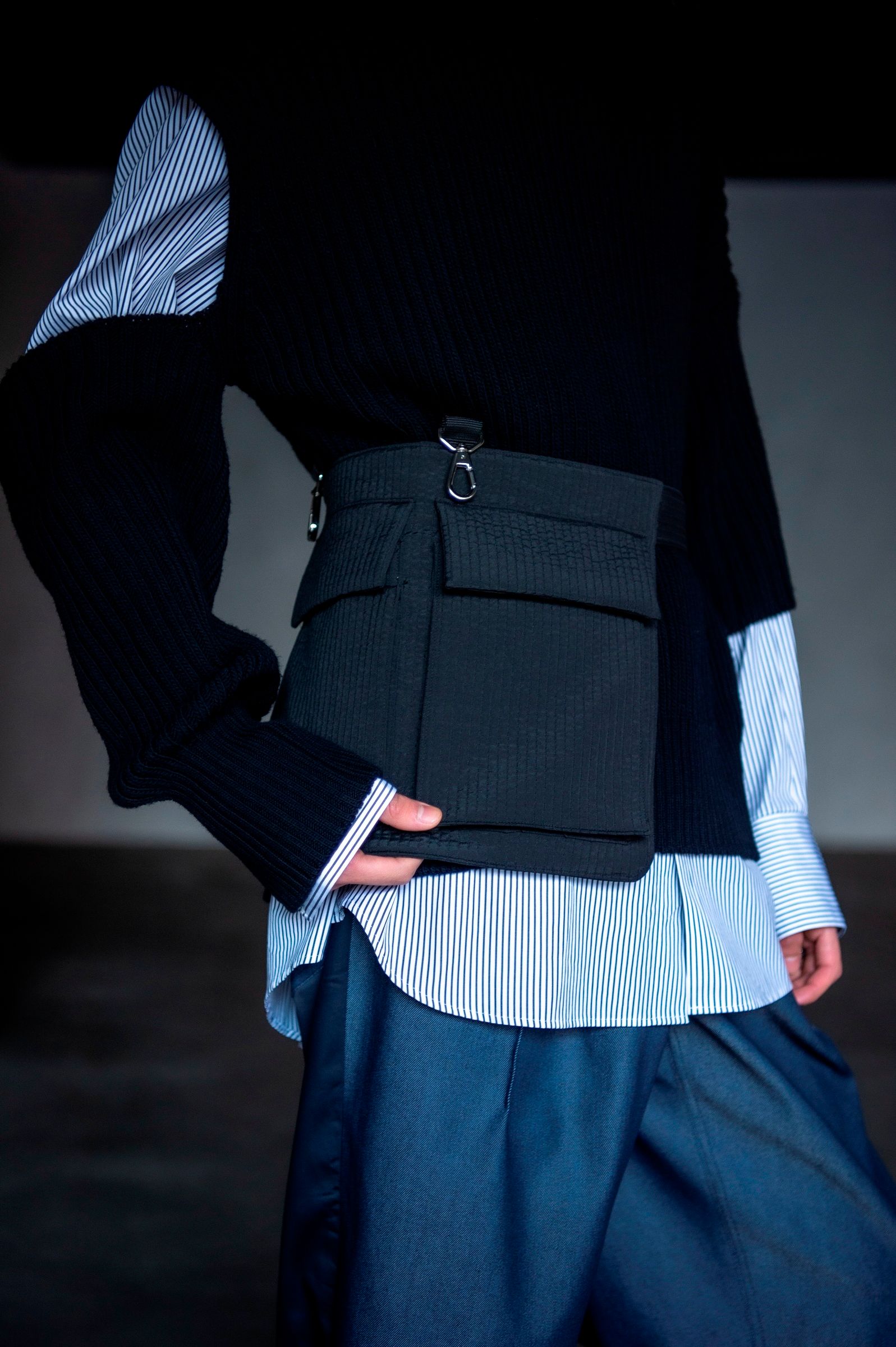 アトリエサロンバッグ / LB21FW-AC01-WR (BLACK)