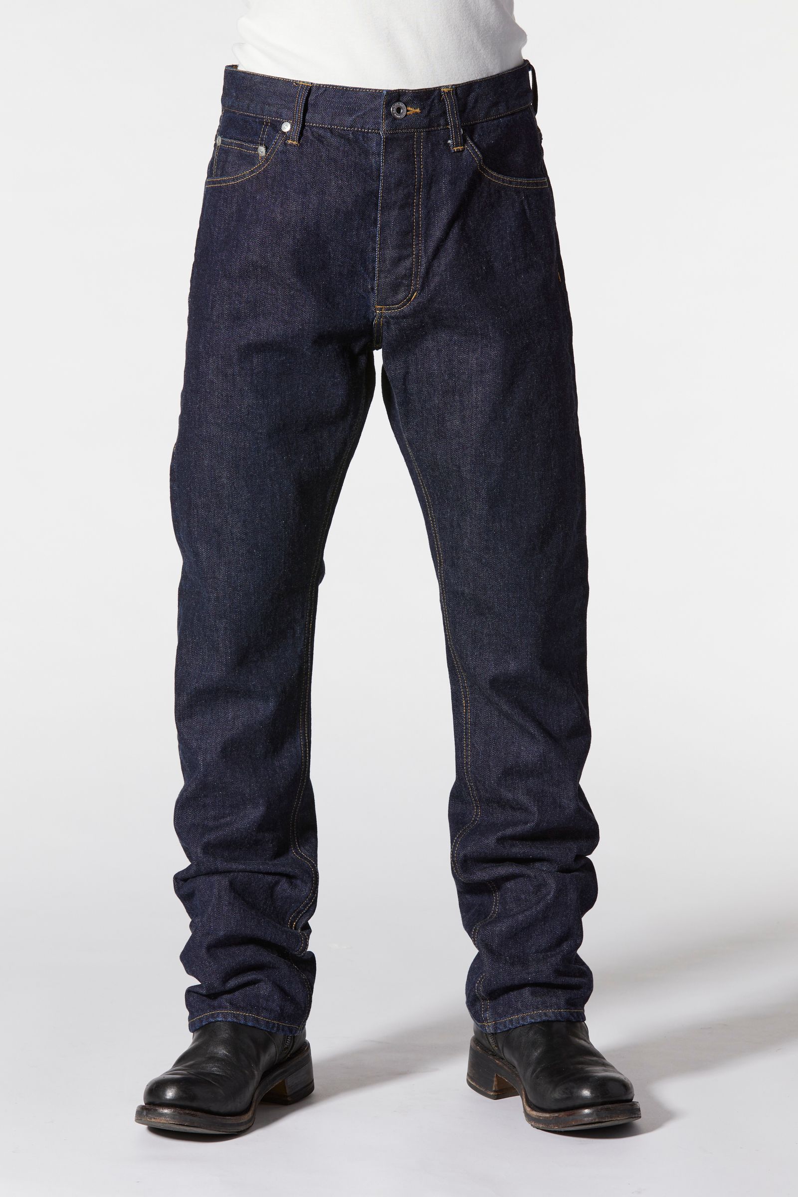［THE DENIM］ TIGHT STRAIGHT DENIM （ONE WASH INDIGO）