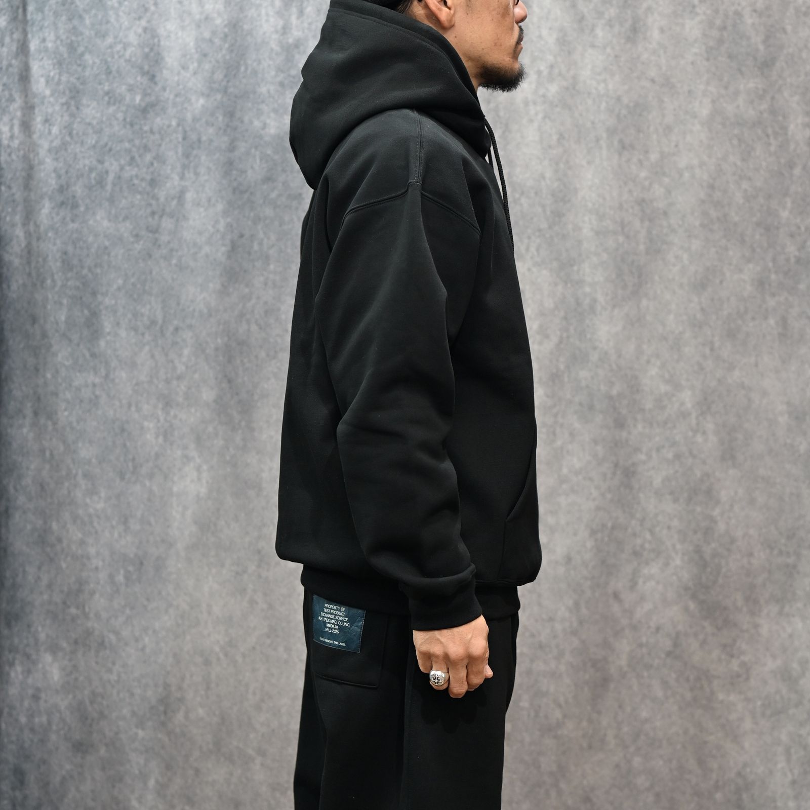 EXCHANGE SERVICE HOODED SWEATSHIRT （BLACK） /  スウェット パーカー （ブラック） 9252-CS80