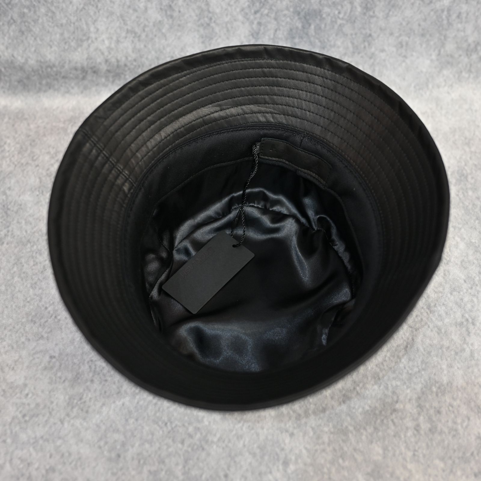 Furniture Leather バケットハット （BLACK / ブラック）