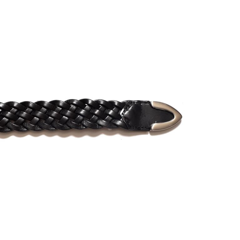 MINEDENIM - Leather Mesh Belt (BLK) レザーメッシュベルト MINEDENIM - Leather Mesh Belt (BLK) レザーメッシュベルト
