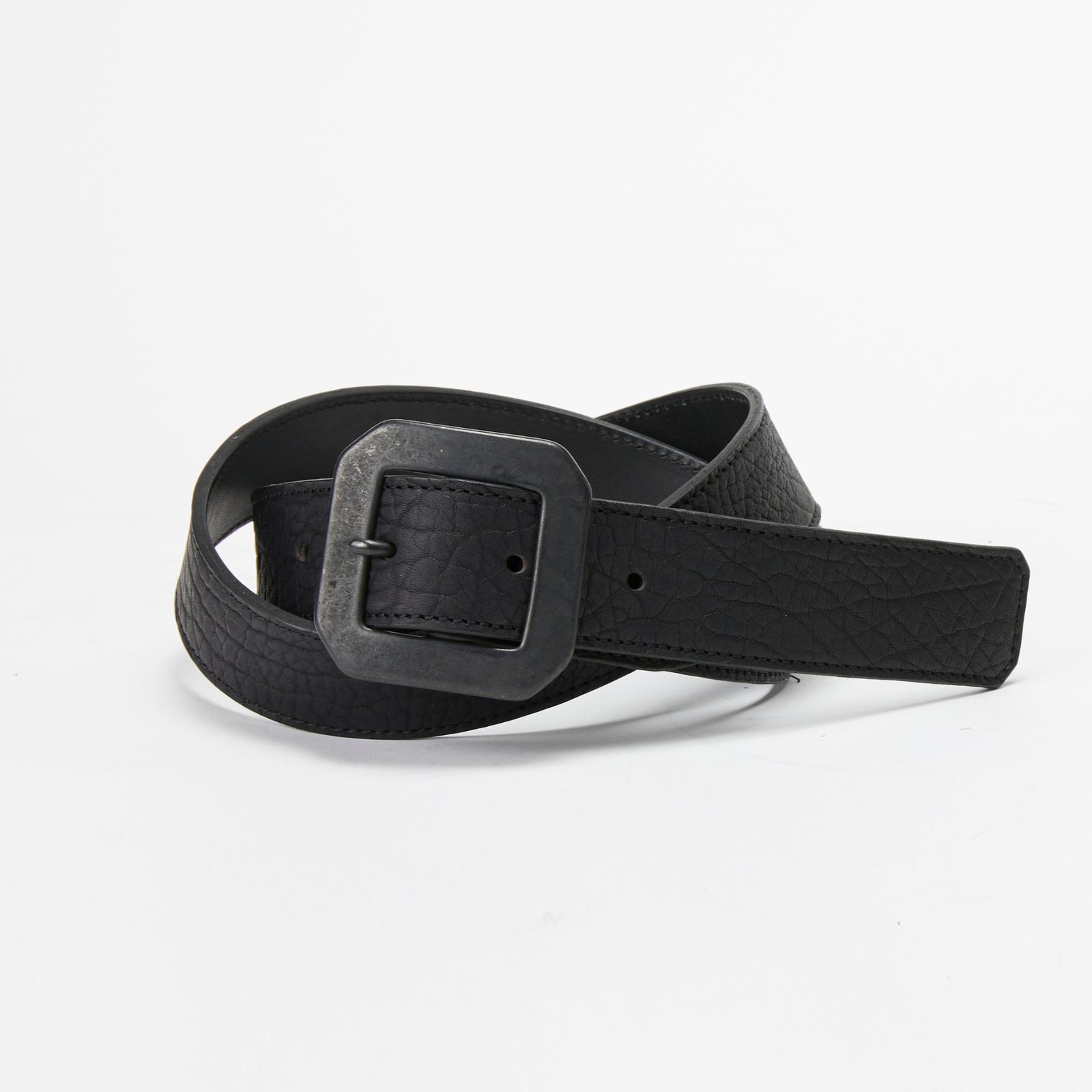 MARYAM "ホースバットヒートシュリンク 35mmベルト （BLACK / ブラック） 891-05