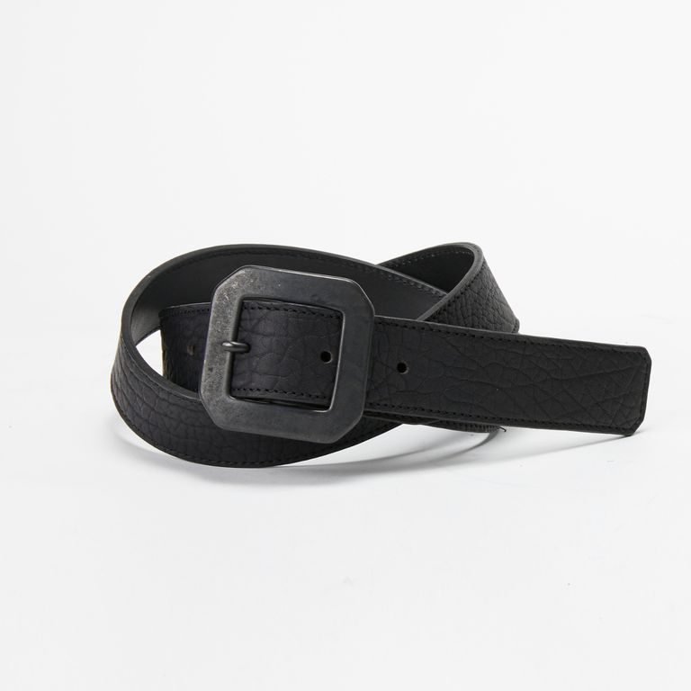 ISAMU KATAYAMA BACKLASH ベルト ISAMU KATAYAMA BACKLASH - JP SHOULDER GARMENT-DYED BUCKLE