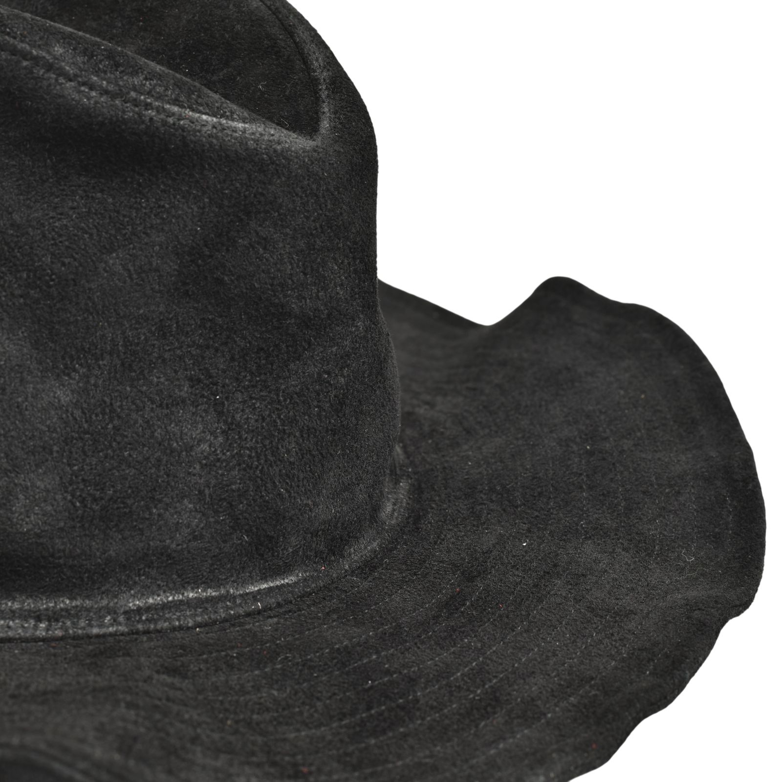 × ISAMU KATAYAMA BACKLASH｜COWBOY HAT （BLACK）｜JPホーススエード テンガロンハット｜HW-H13-785