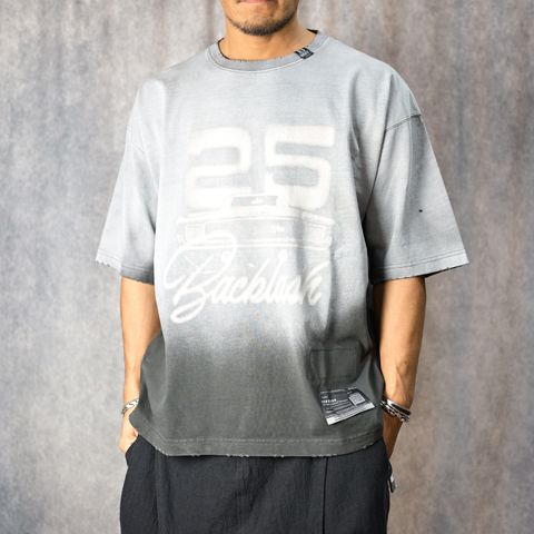 ［25周年記念］ × Maison MIHARA YOSUHIRO 硫化染めTシャツ （BEIGE / ベージュ） MB-25-SH-03C
