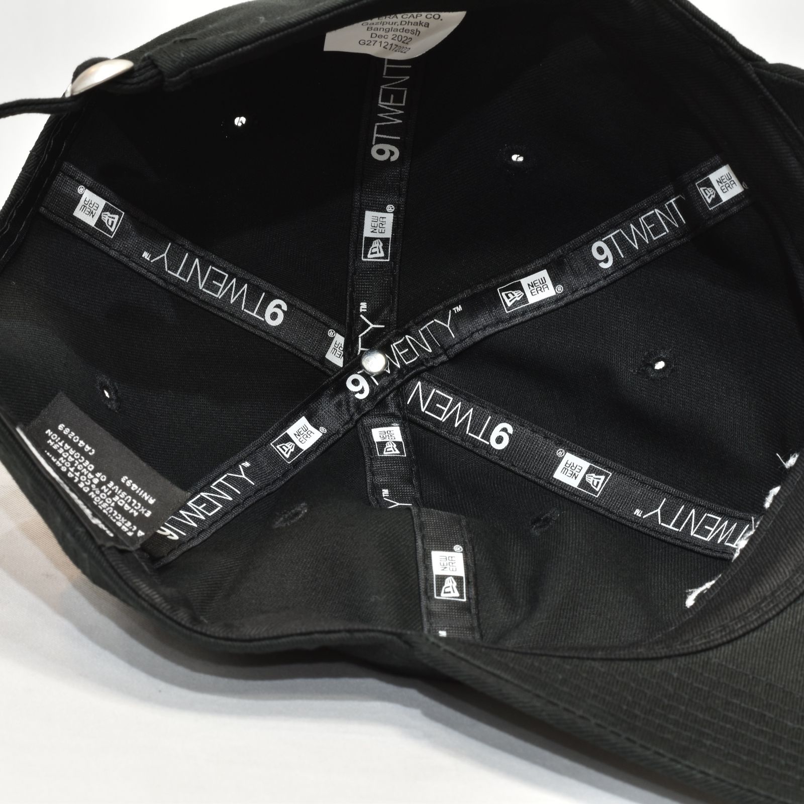 NEWERA 9TWENTY MINI LOGO CAP (BLACK) / ニューエラ ローキャップ