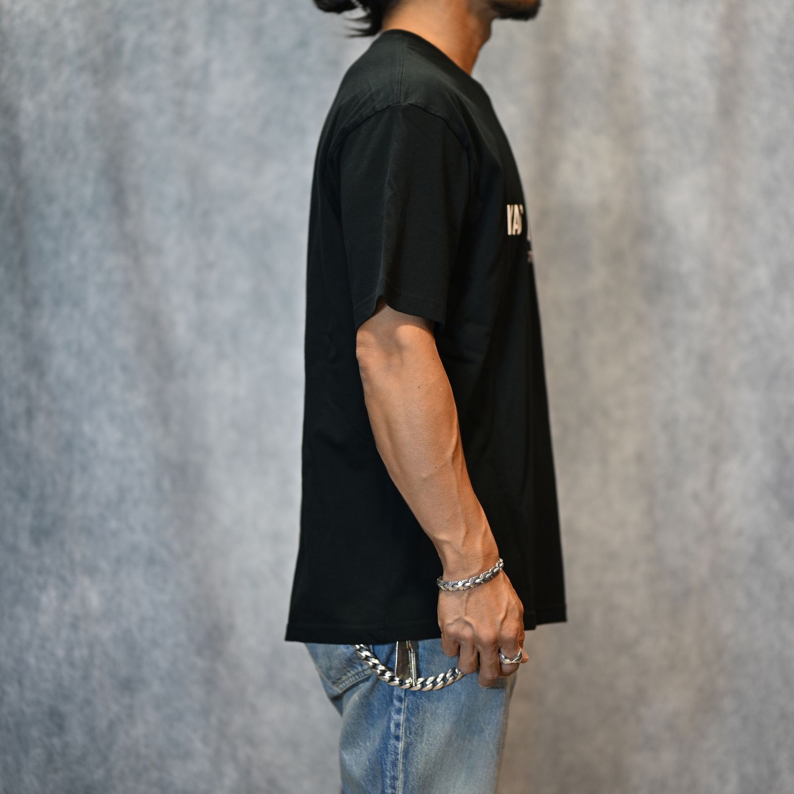 TIME YOU WAS NOT WASTED T-SH （BLACK） / プリントTシャツ （ブラック） 2505-4004