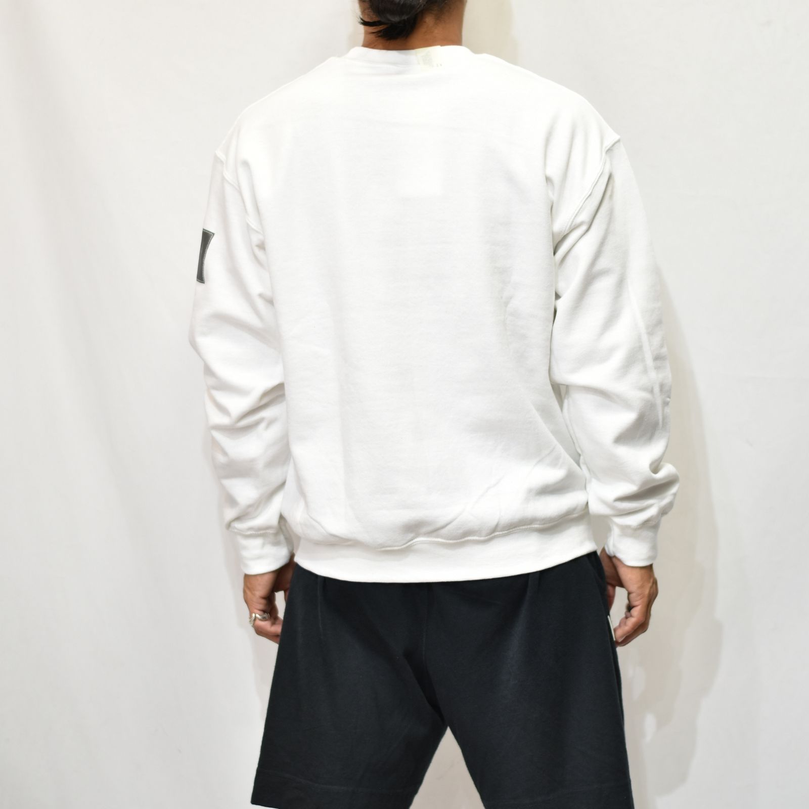 CREWNECK SWEARTSHIRT （WHITE） 裏毛トレーナー