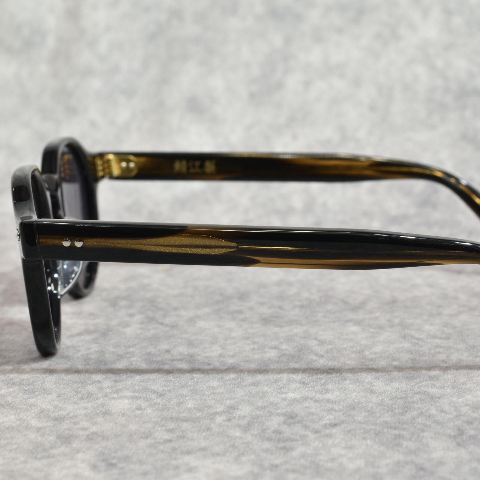BOSTON TYPE GLASSES (BLACK DEMI / SMOKE)｜ボストン サングラス｜CL-26SS003G