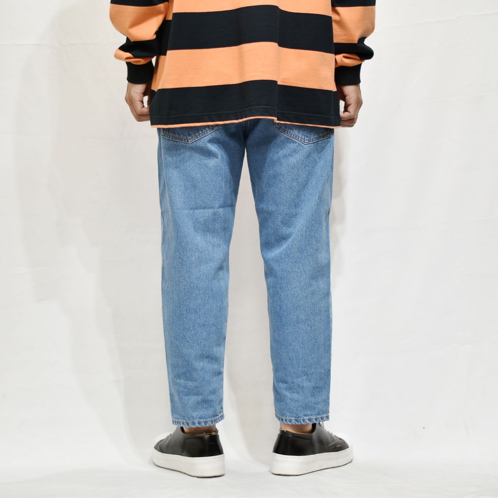 11OZ CROPPED DENIM PANTS (USED INDIGO BLUE)