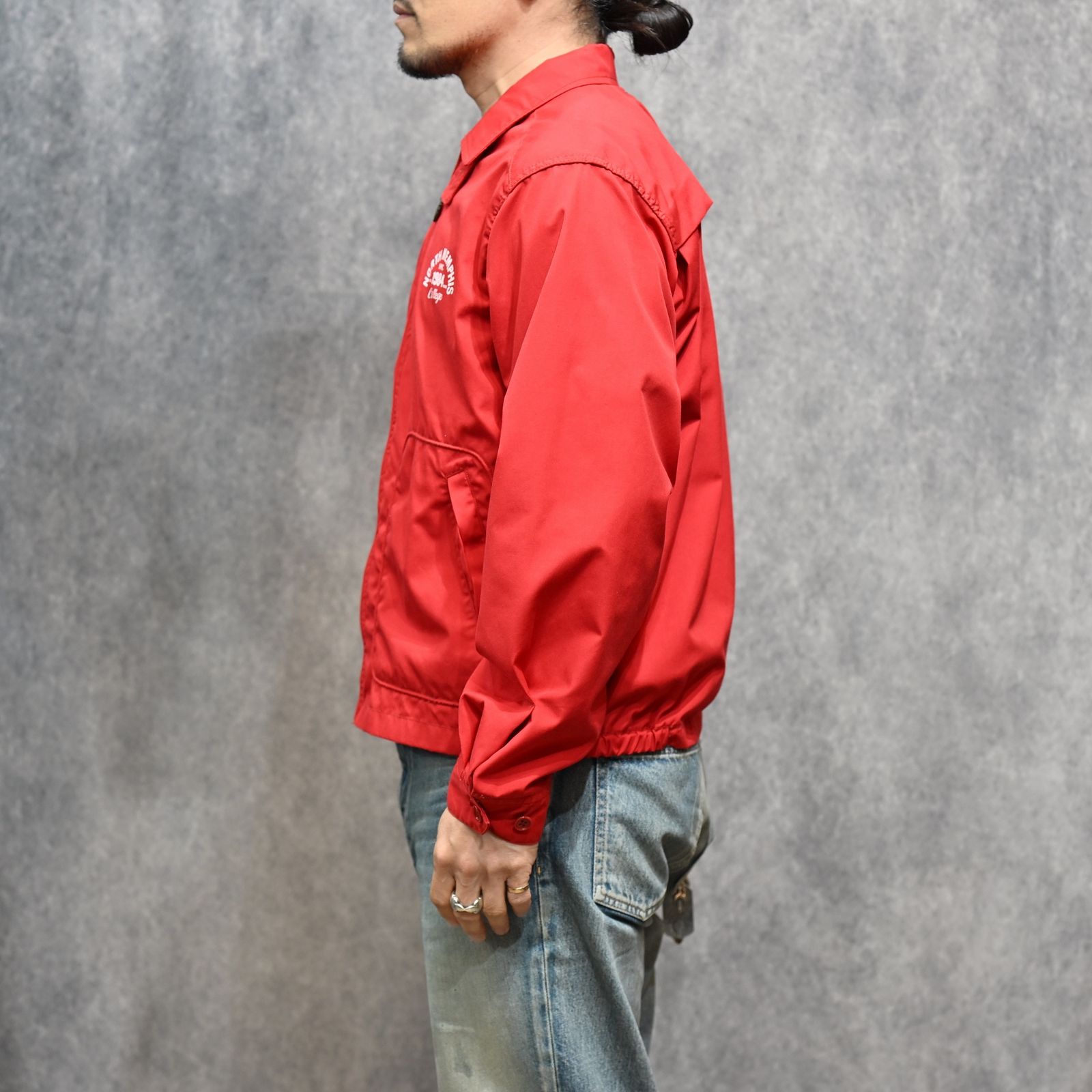 MINEDENIM - McGREGOR × MINEDENIM Drizzler JKT （RED）｜マクレガー