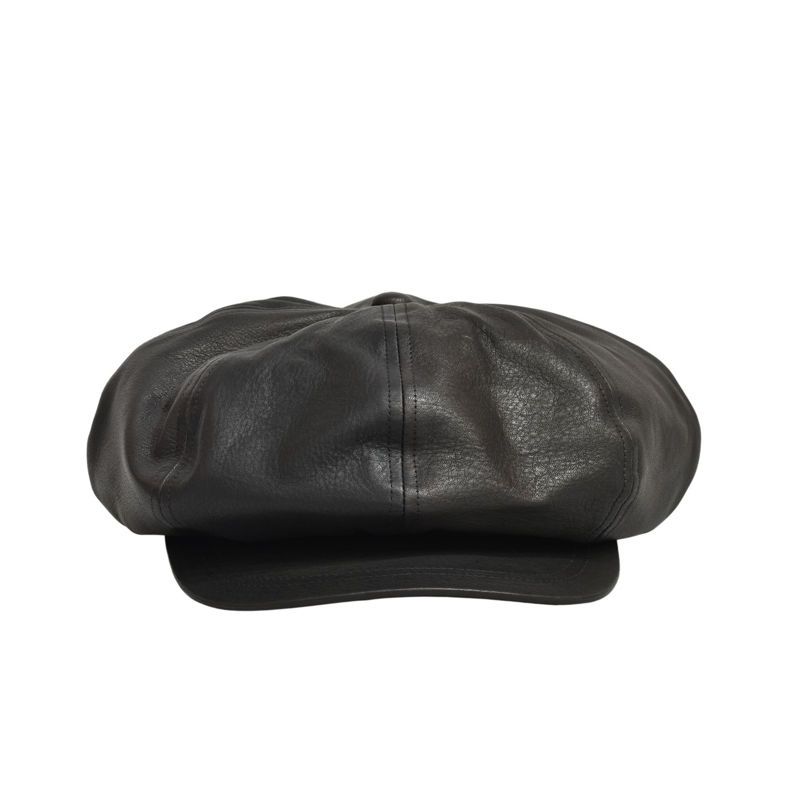 × ISAMU KATAYAMA BACKLASH｜FURNITURE LEATHER CASQUETTE （BLACK）｜ファニチャーレザー キャスケット｜HW-H15-786