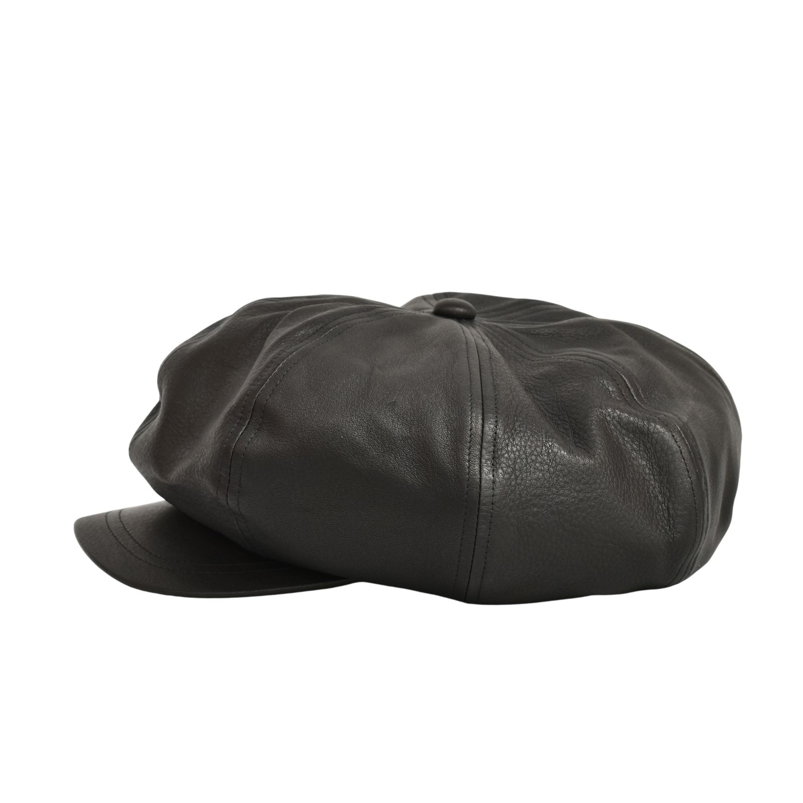 × ISAMU KATAYAMA BACKLASH｜FURNITURE LEATHER CASQUETTE （BLACK）｜ファニチャーレザー キャスケット｜HW-H15-786