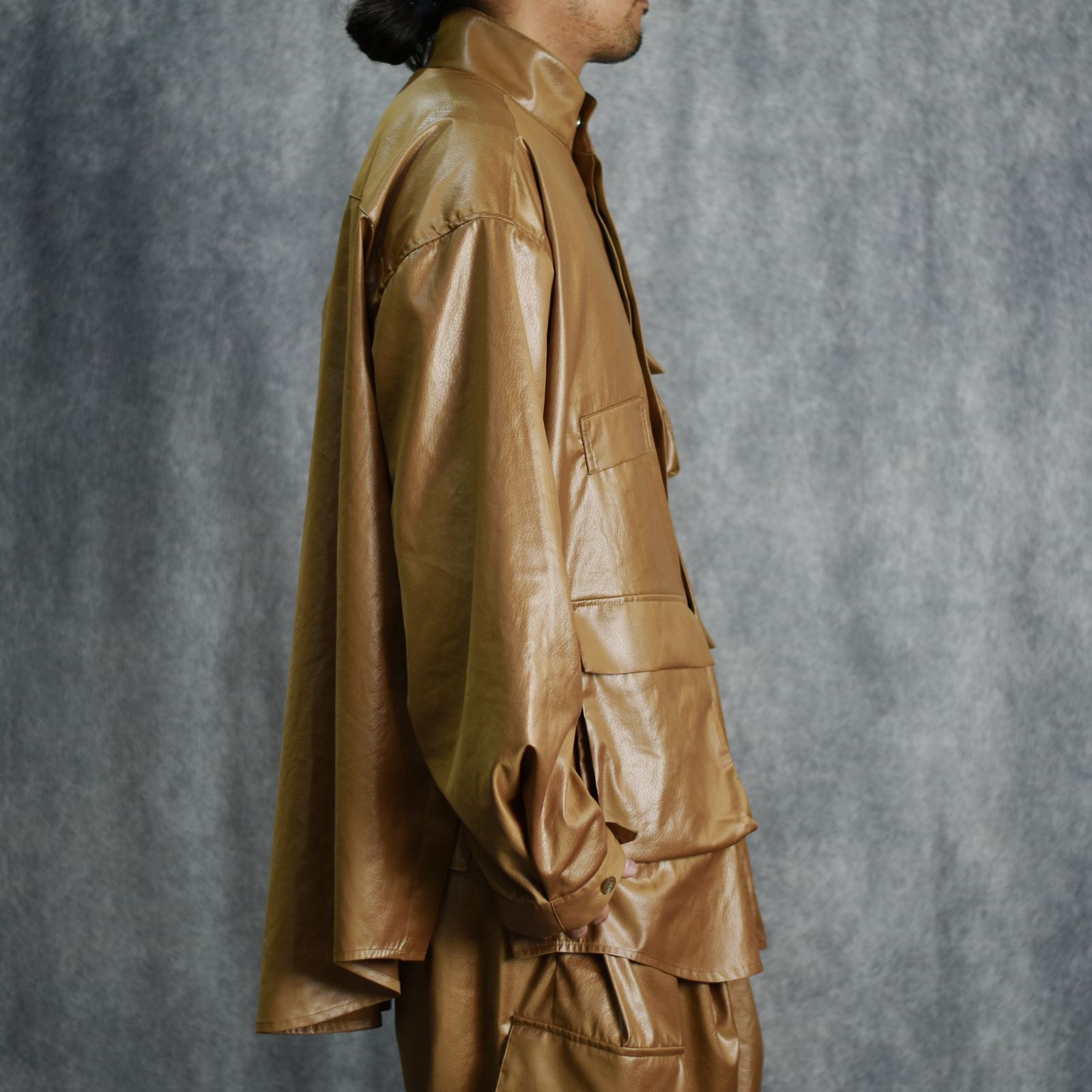 M-65 シャツジャケット (BROWN) / LB25SS-SH07-FFL
